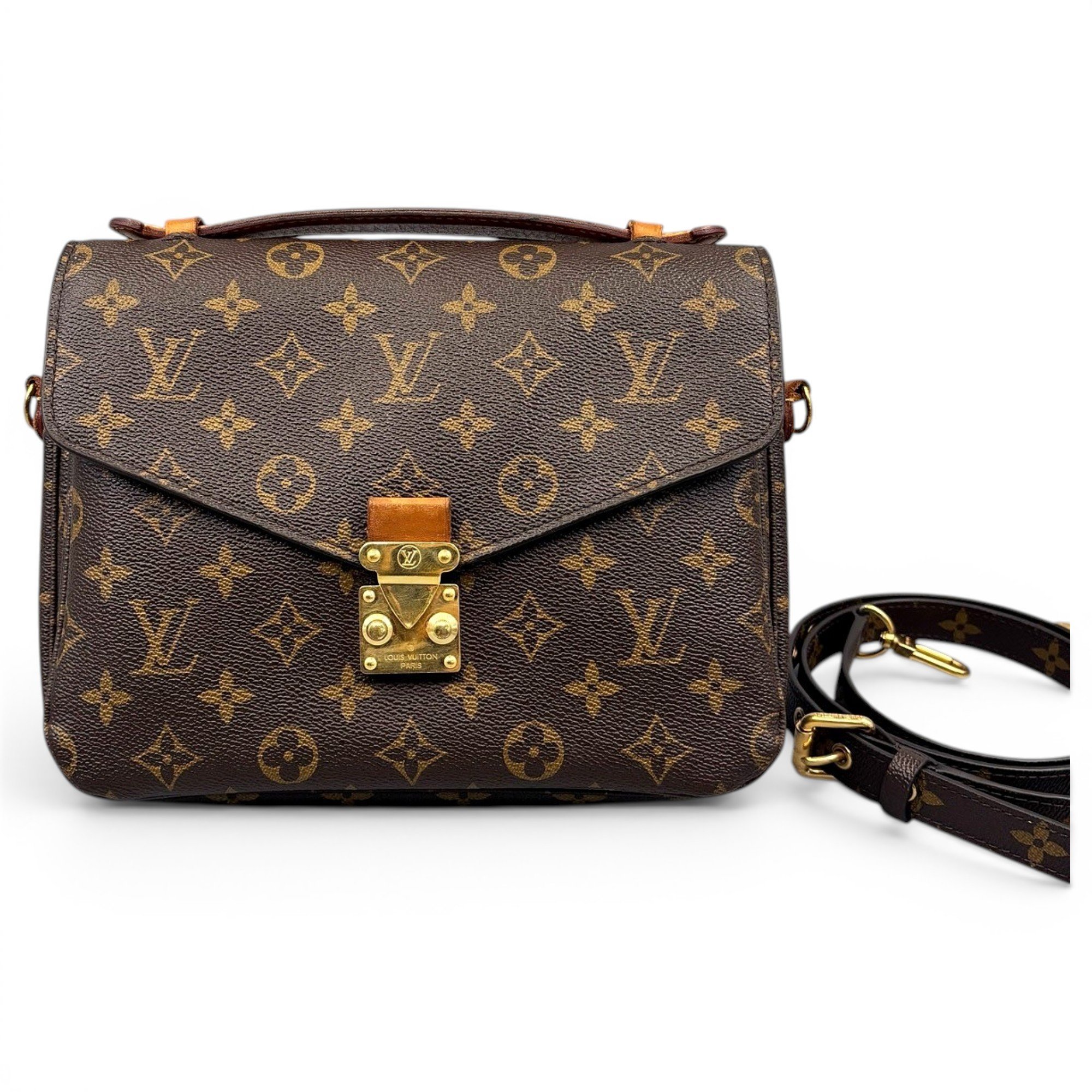 Metis leather crossbody bag