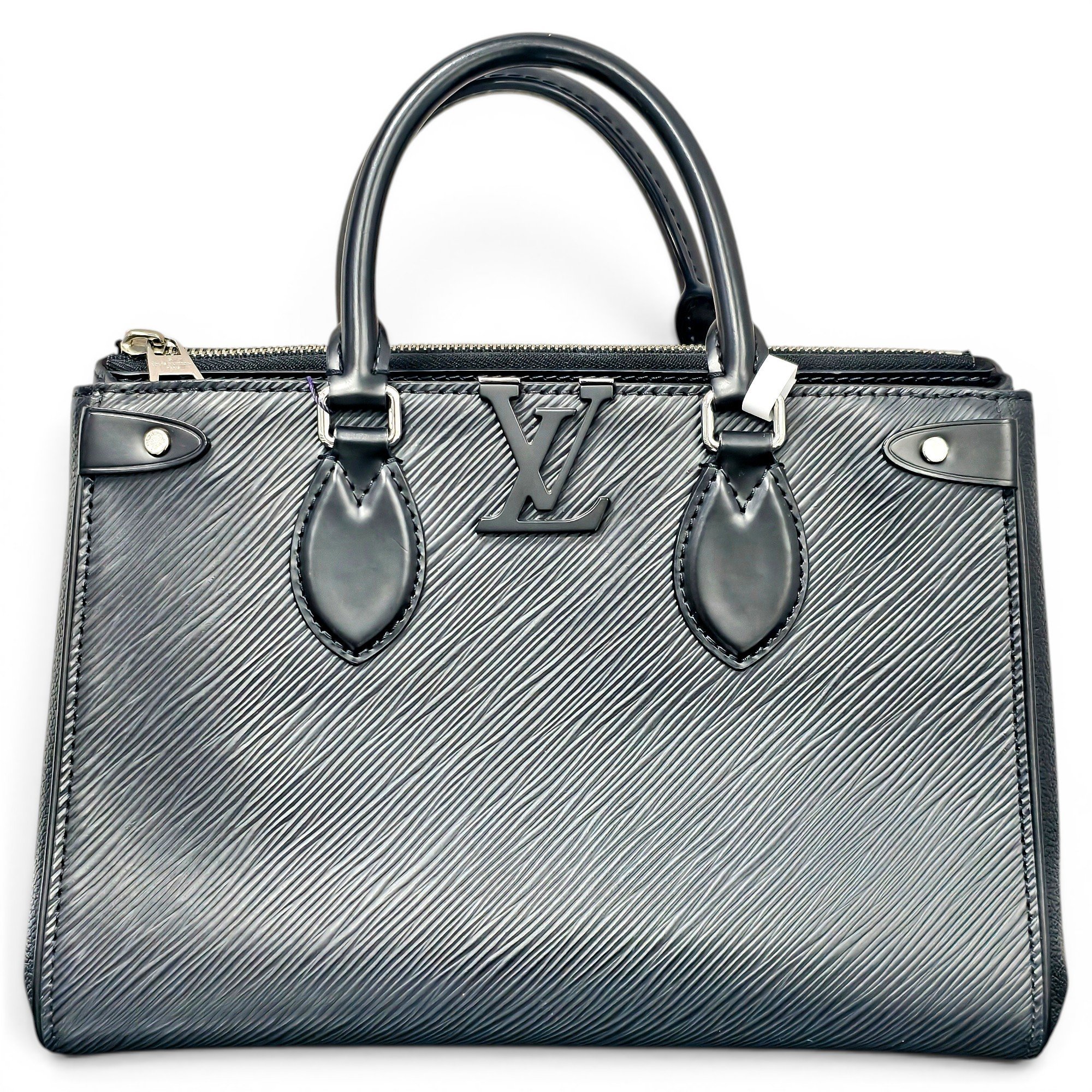 Lockmeto leather handbag