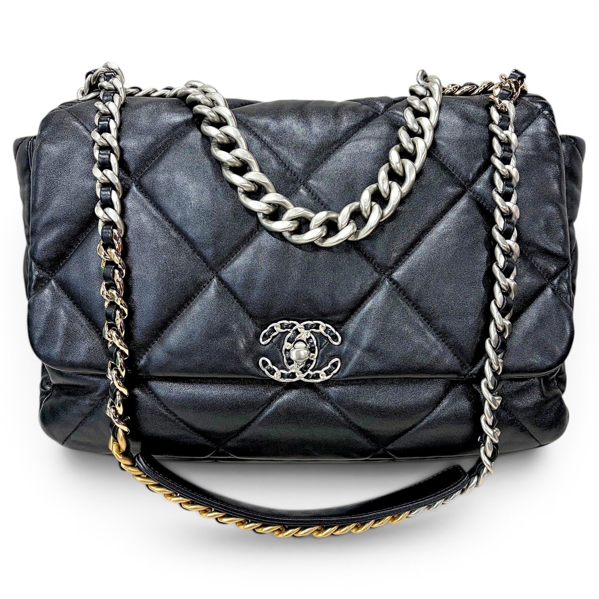 Chanel 19 leather handbag