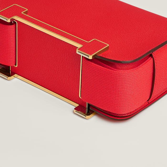 愛心紅 Hermès Geta肩背包