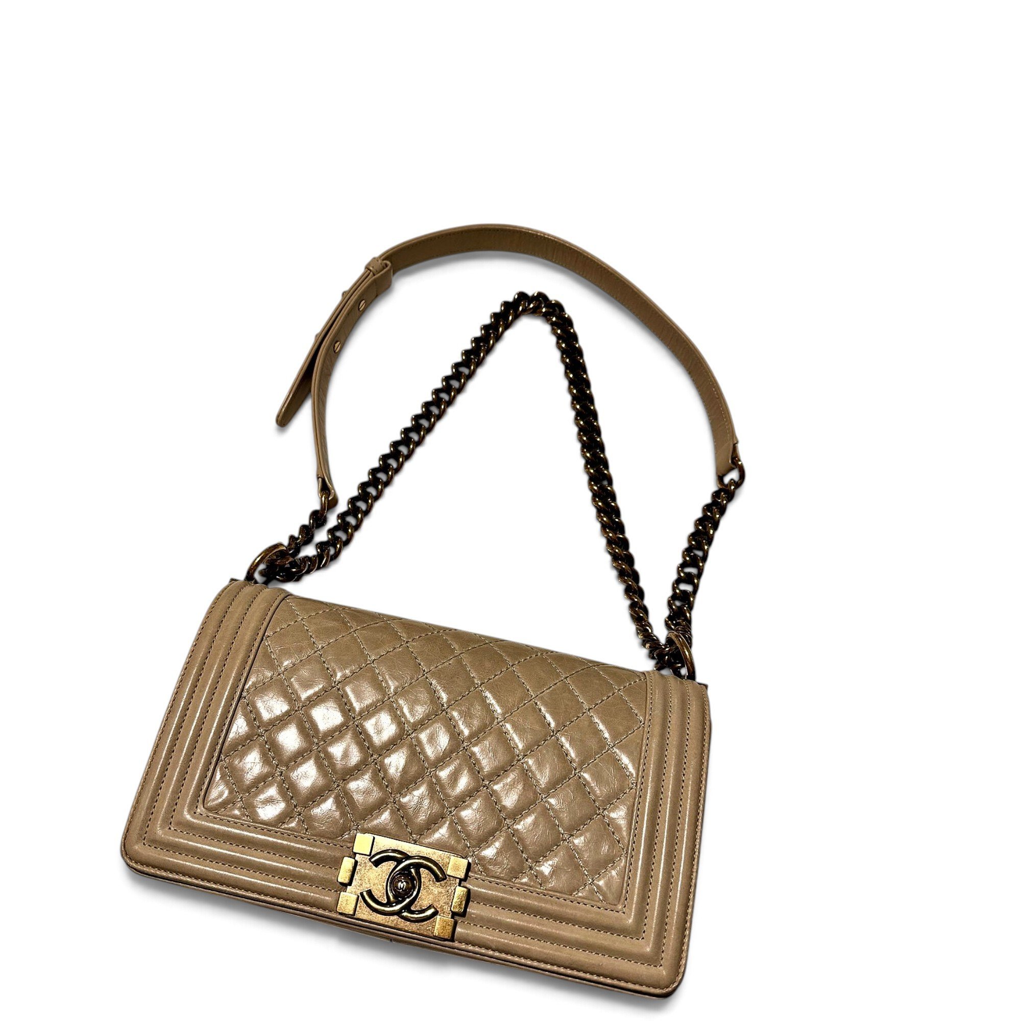 Boy leather handbag