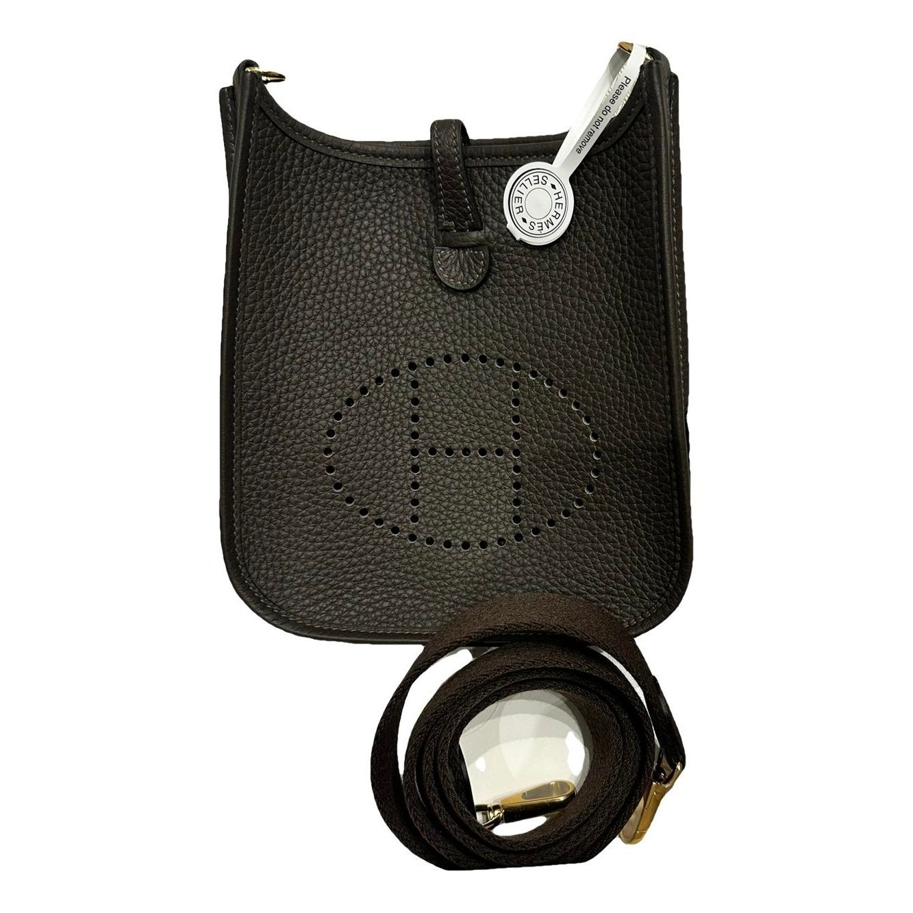 Mini Evelyne leather crossbody bag