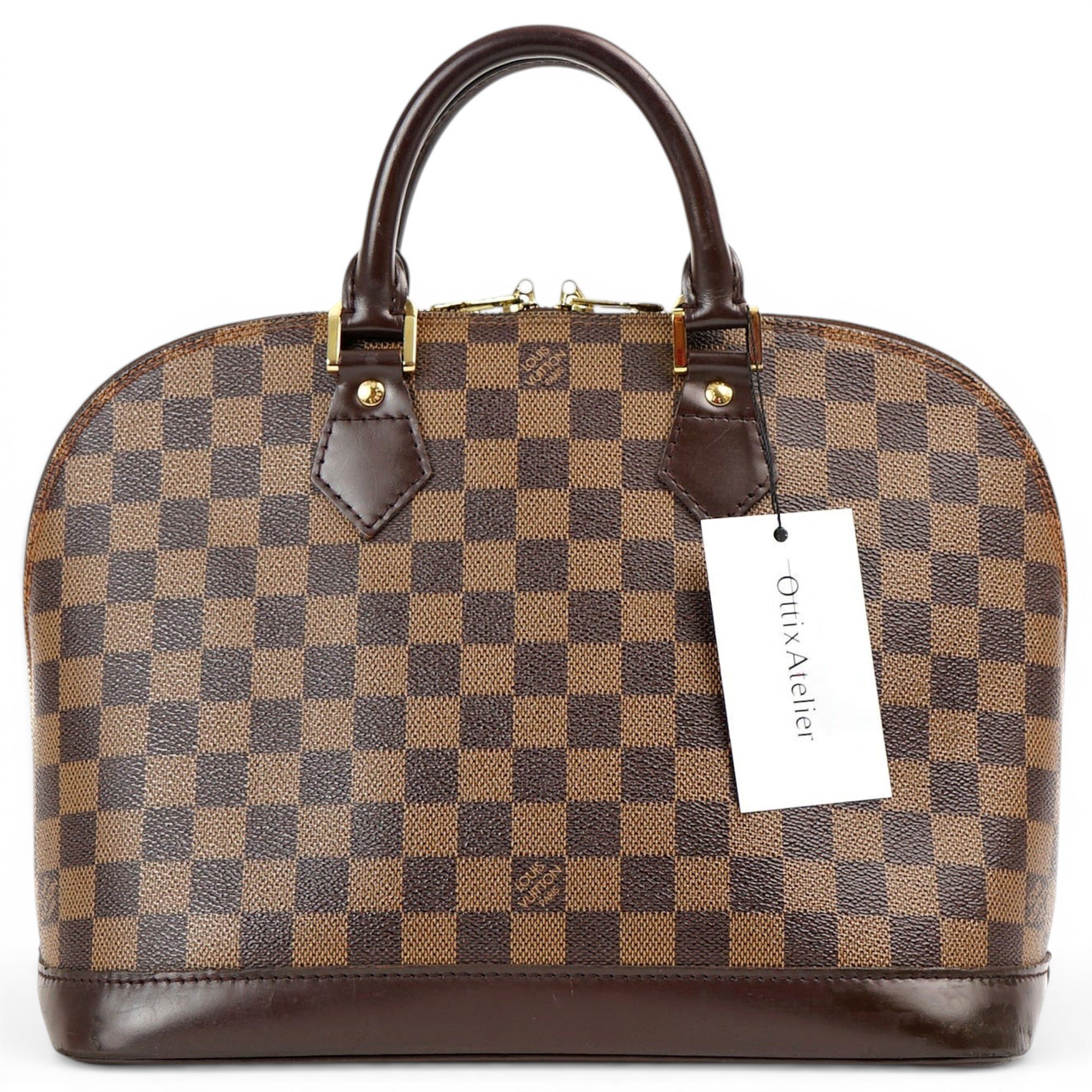 Alma leather handbag