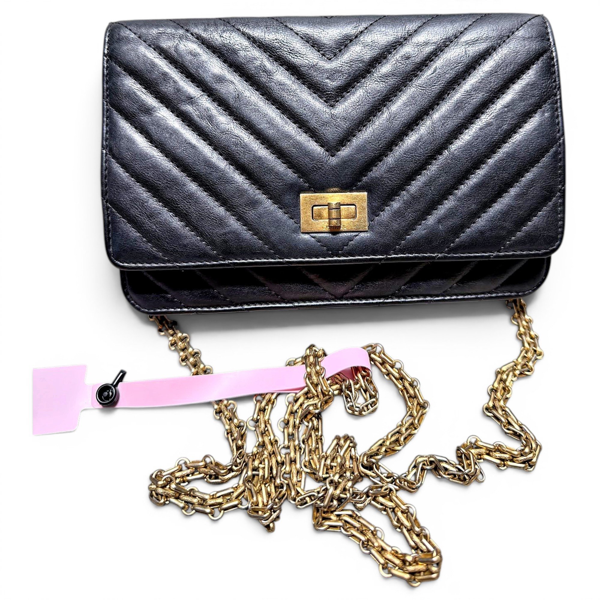 Wallet On Chain 2.55 leather handbag