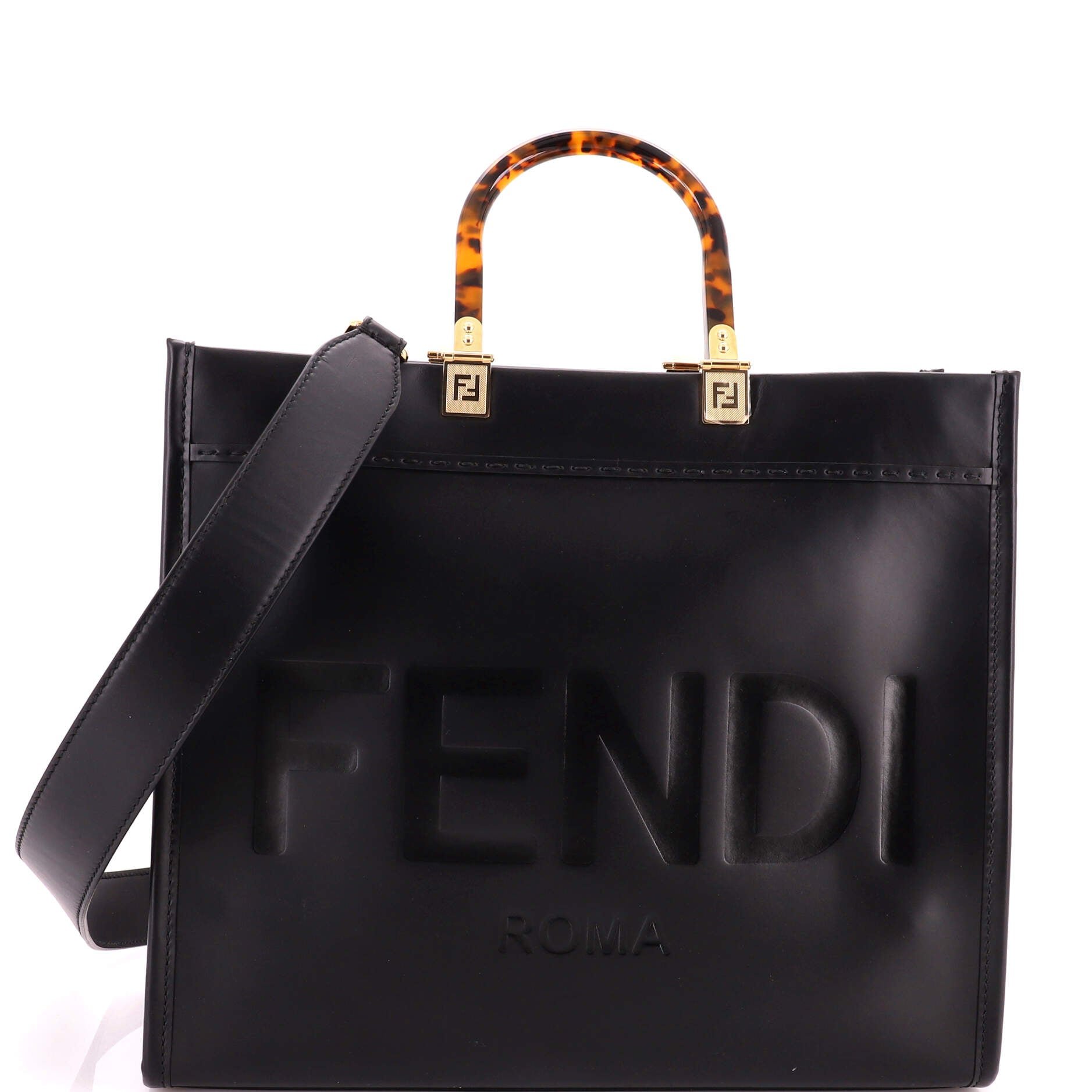 Sunshine Shopper Tote Leather Medium
