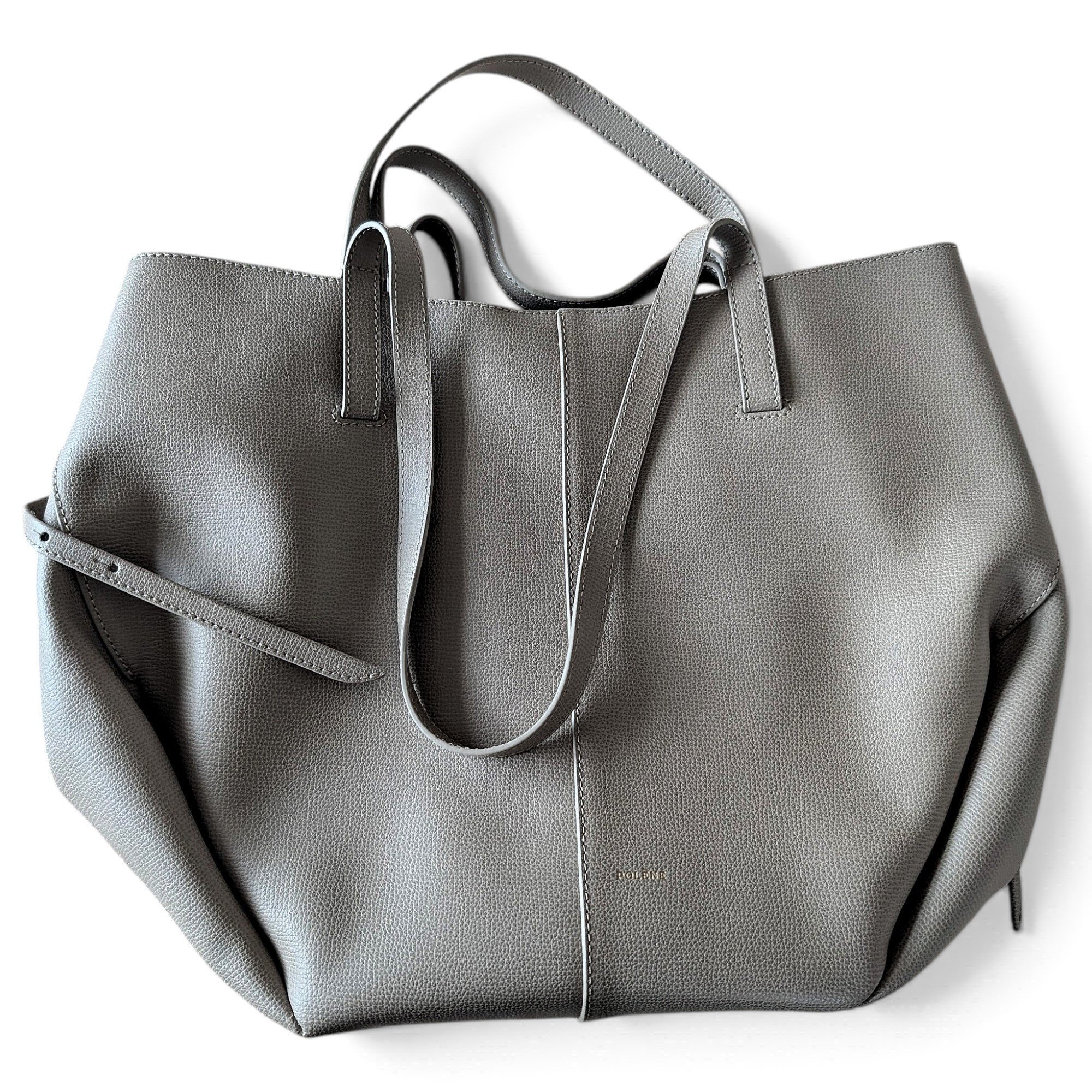 Le Cabas leather handbag