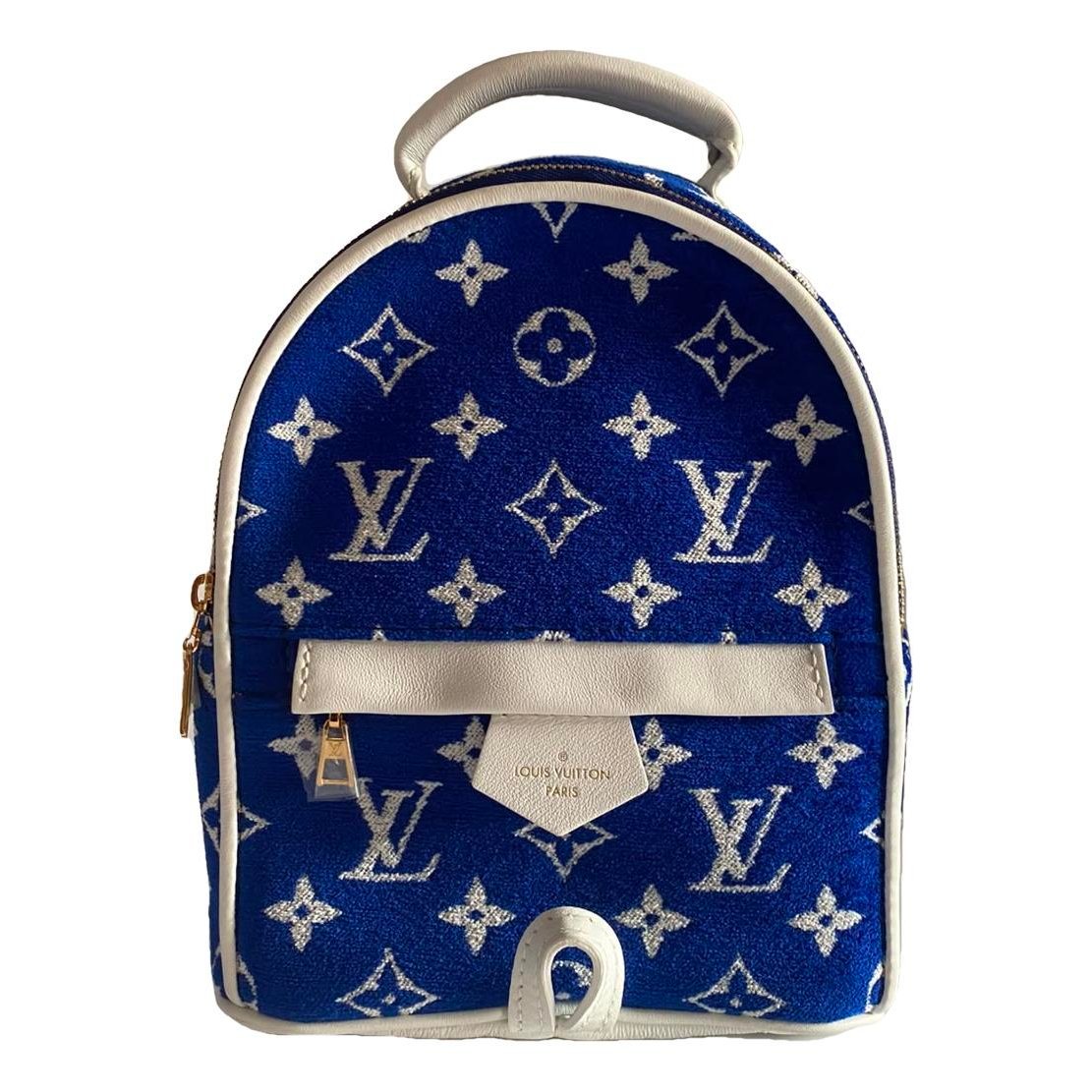 Palm Springs velvet backpack