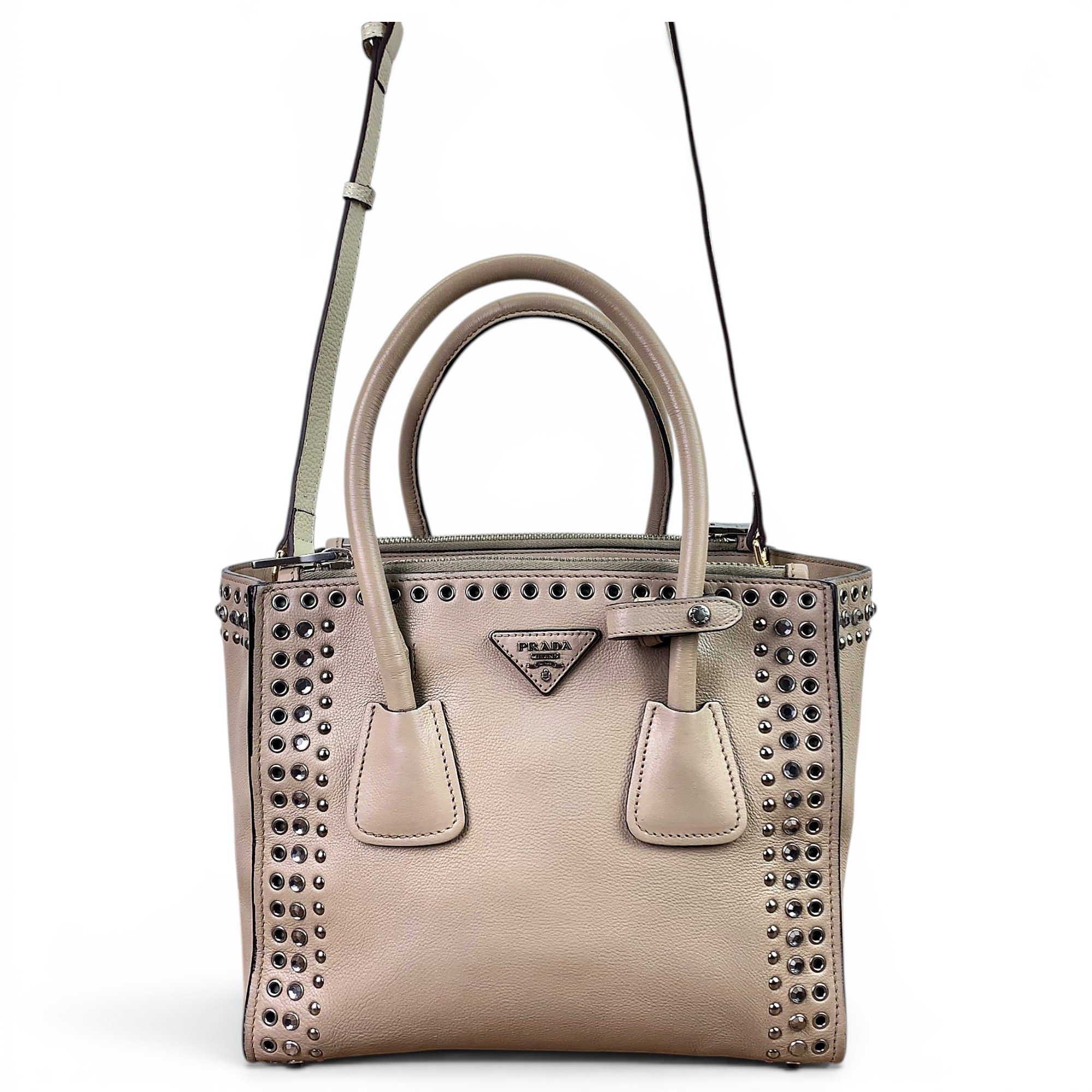 Galleria leather handbag