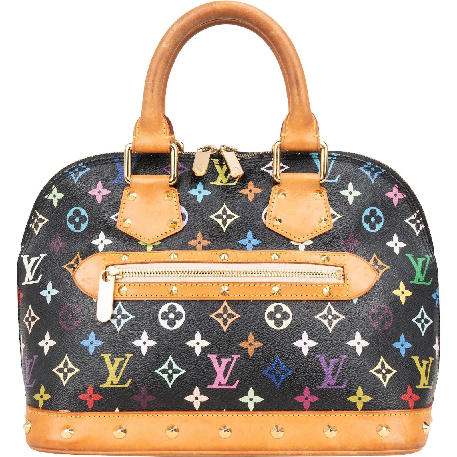 Alma leather handbag