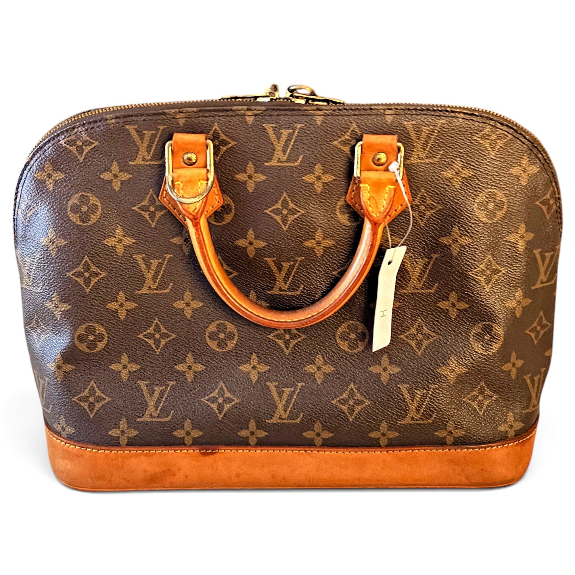 Alma leather handbag