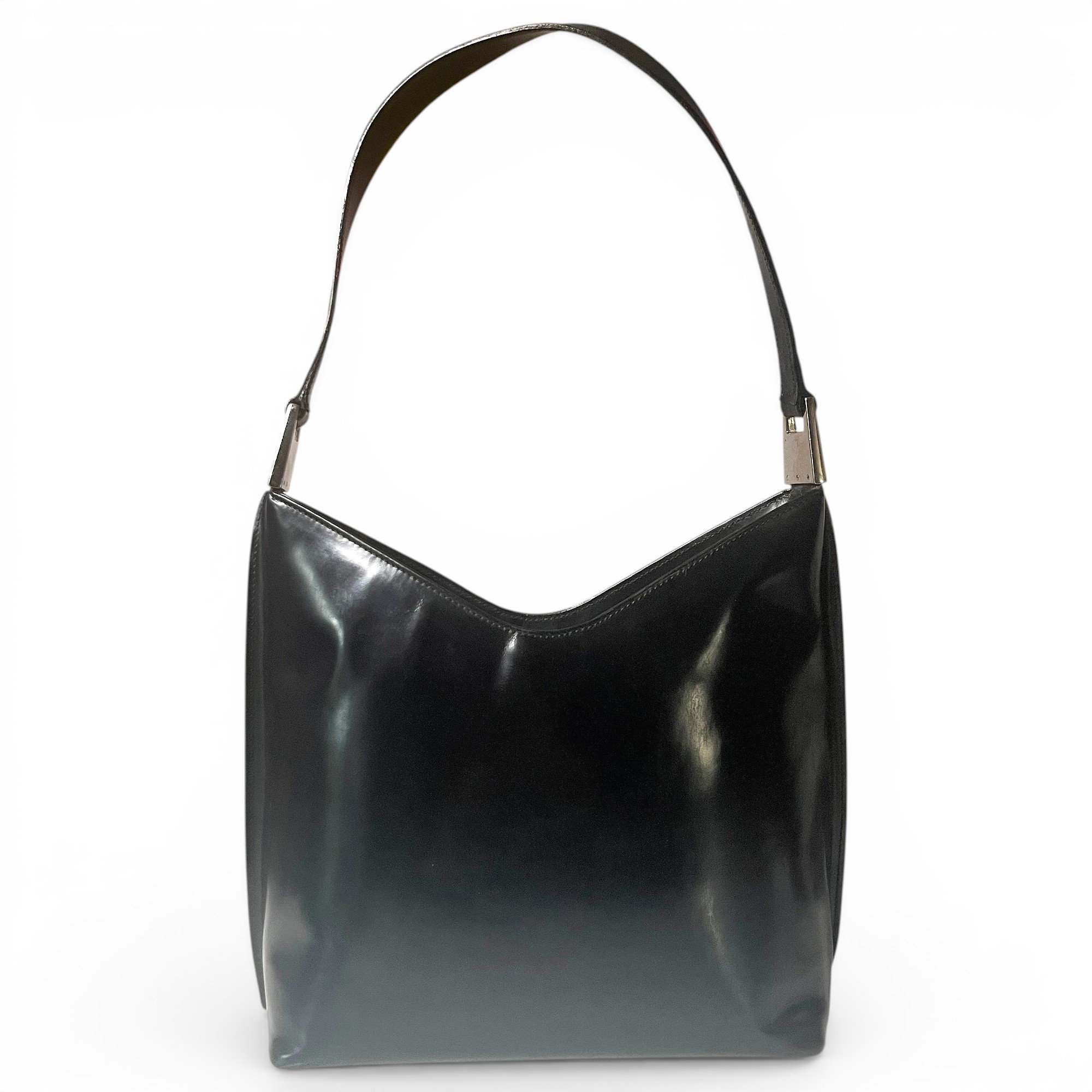 Hobo leather handbag