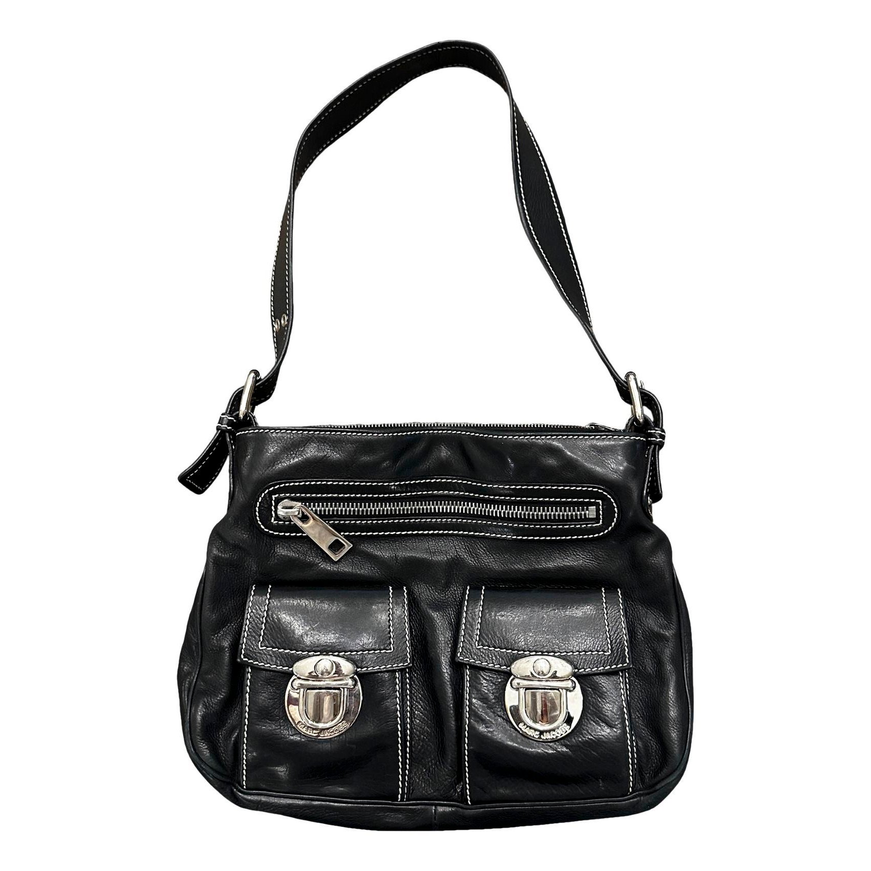 Leather handbag