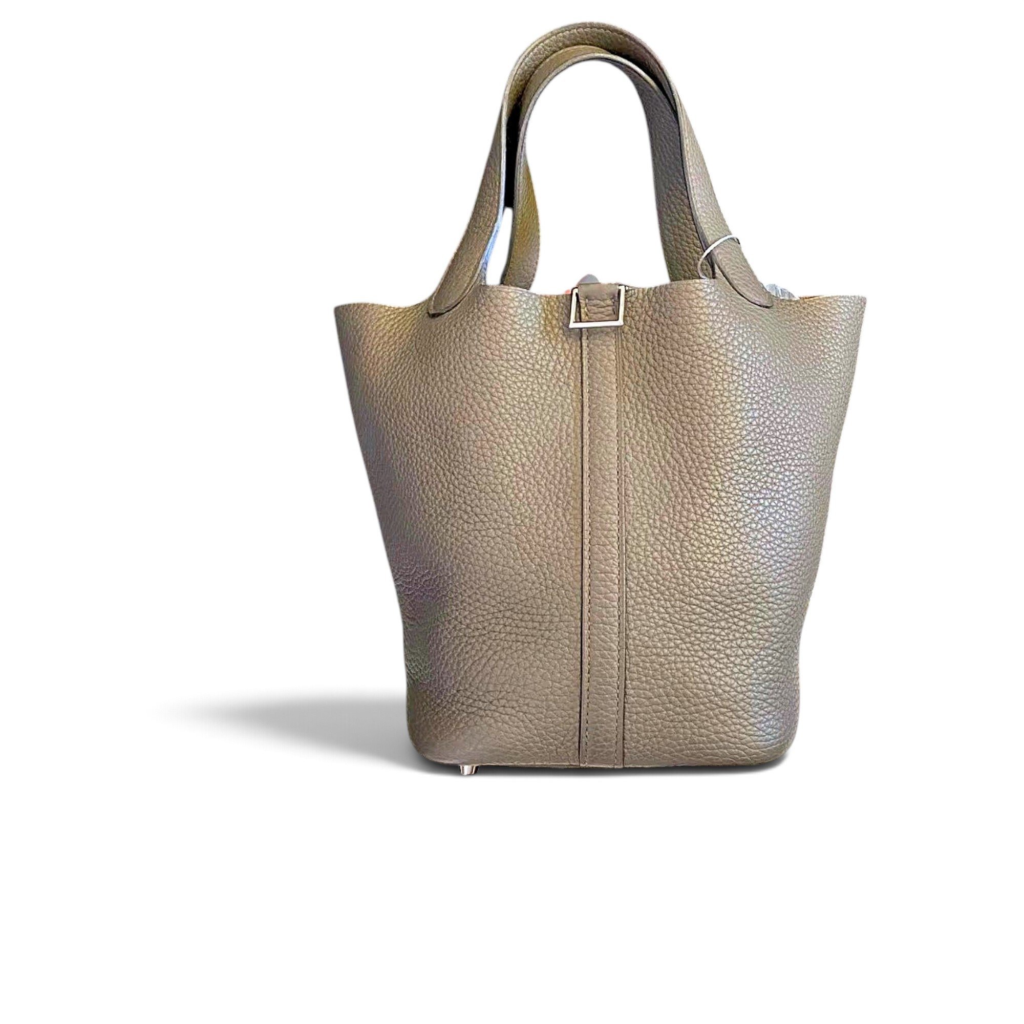 Picotin leather handbag