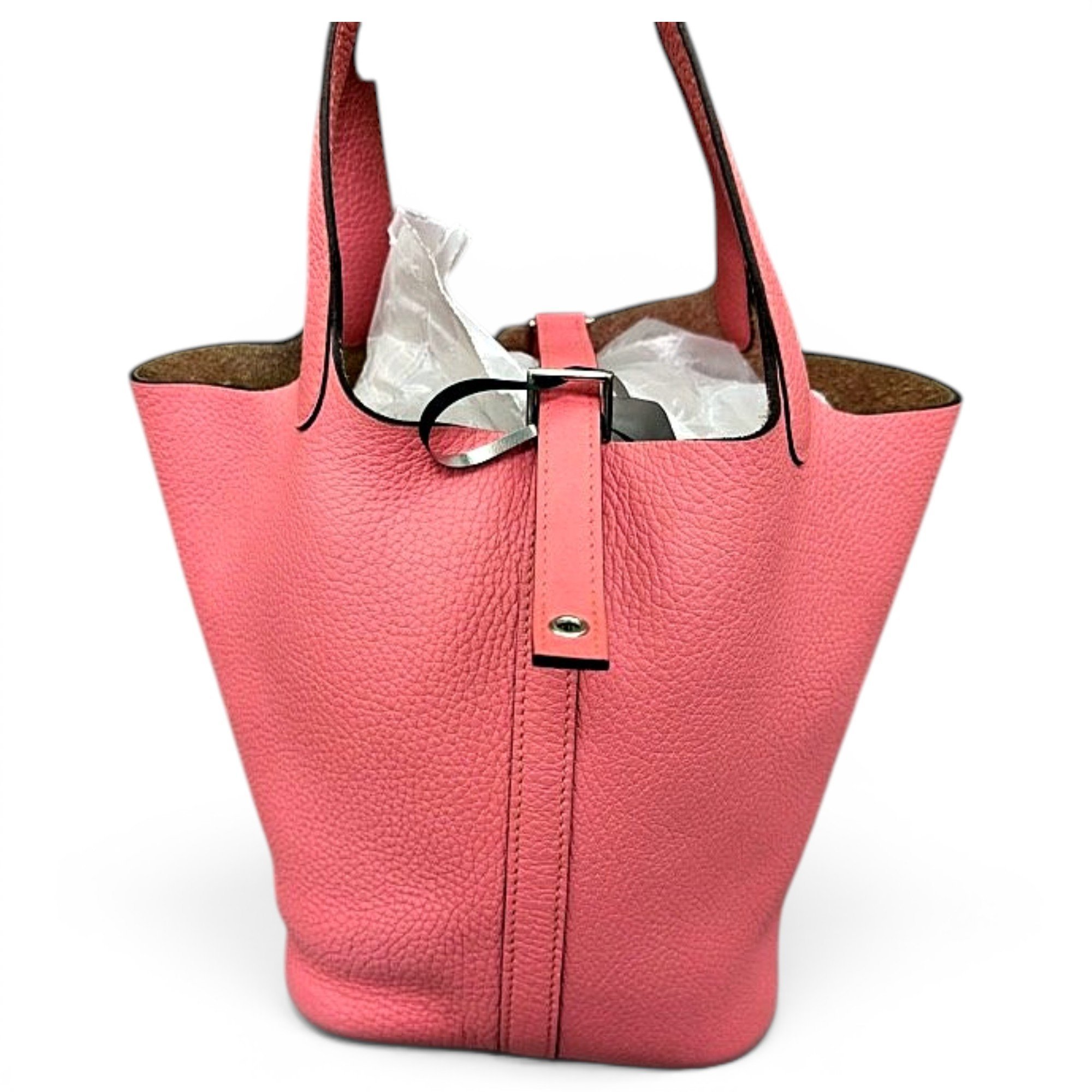 Picotin leather handbag