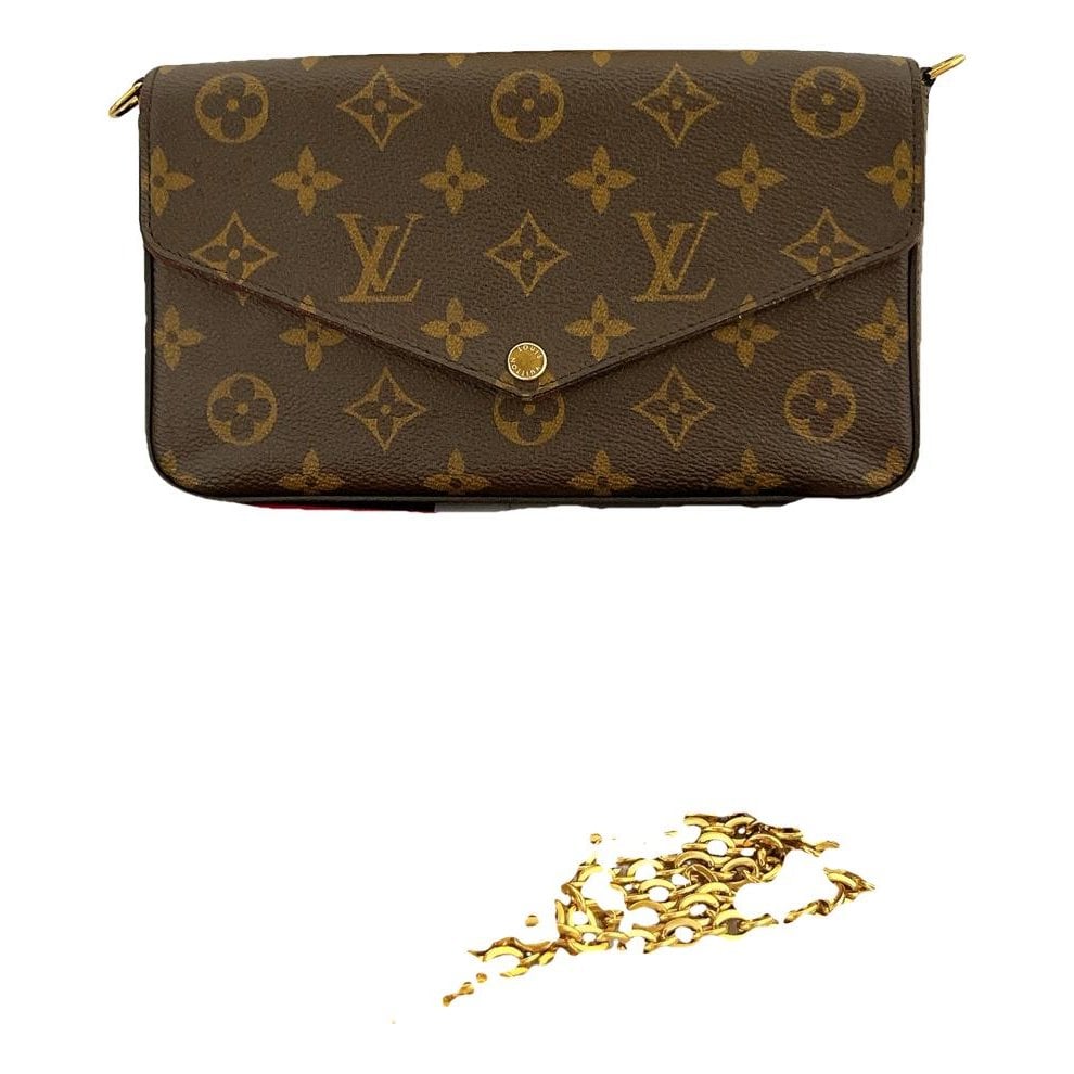 Multi Pochette Accessoires leather handbag