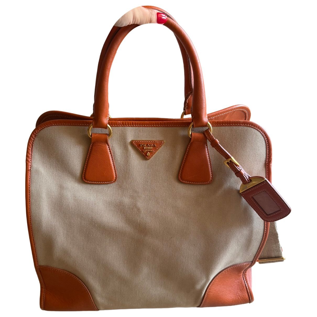 Leather crossbody bag