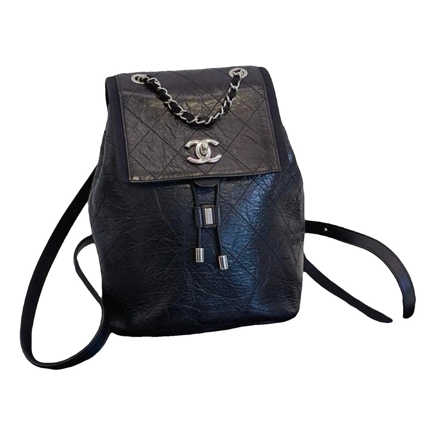 Mountain leather backpack