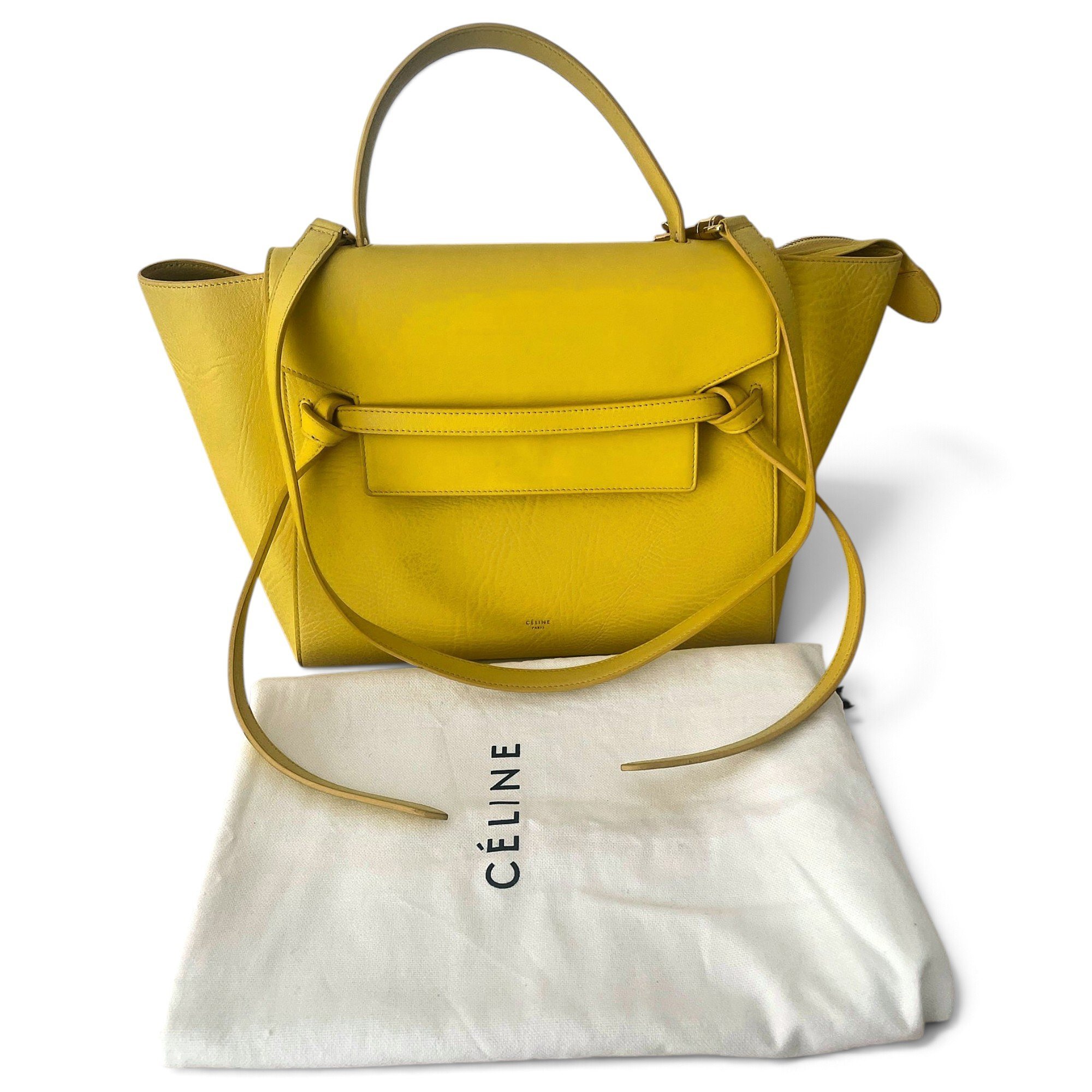 Belt leather bag