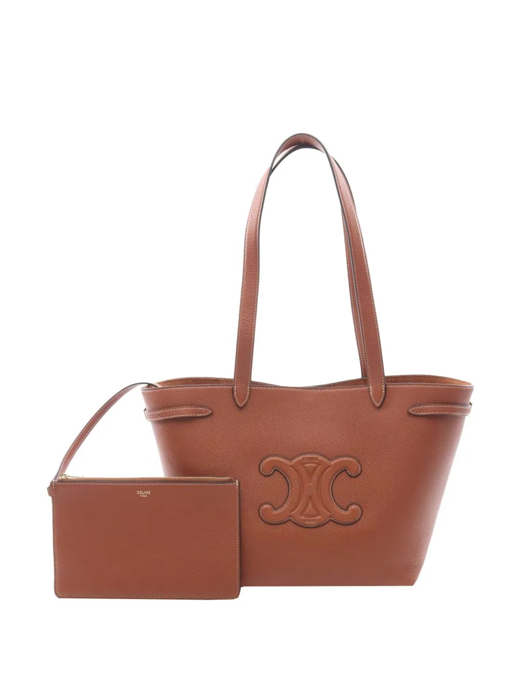 2010-2026 Small Calfskin Cabas Cuir Triomphe Anais tote bag