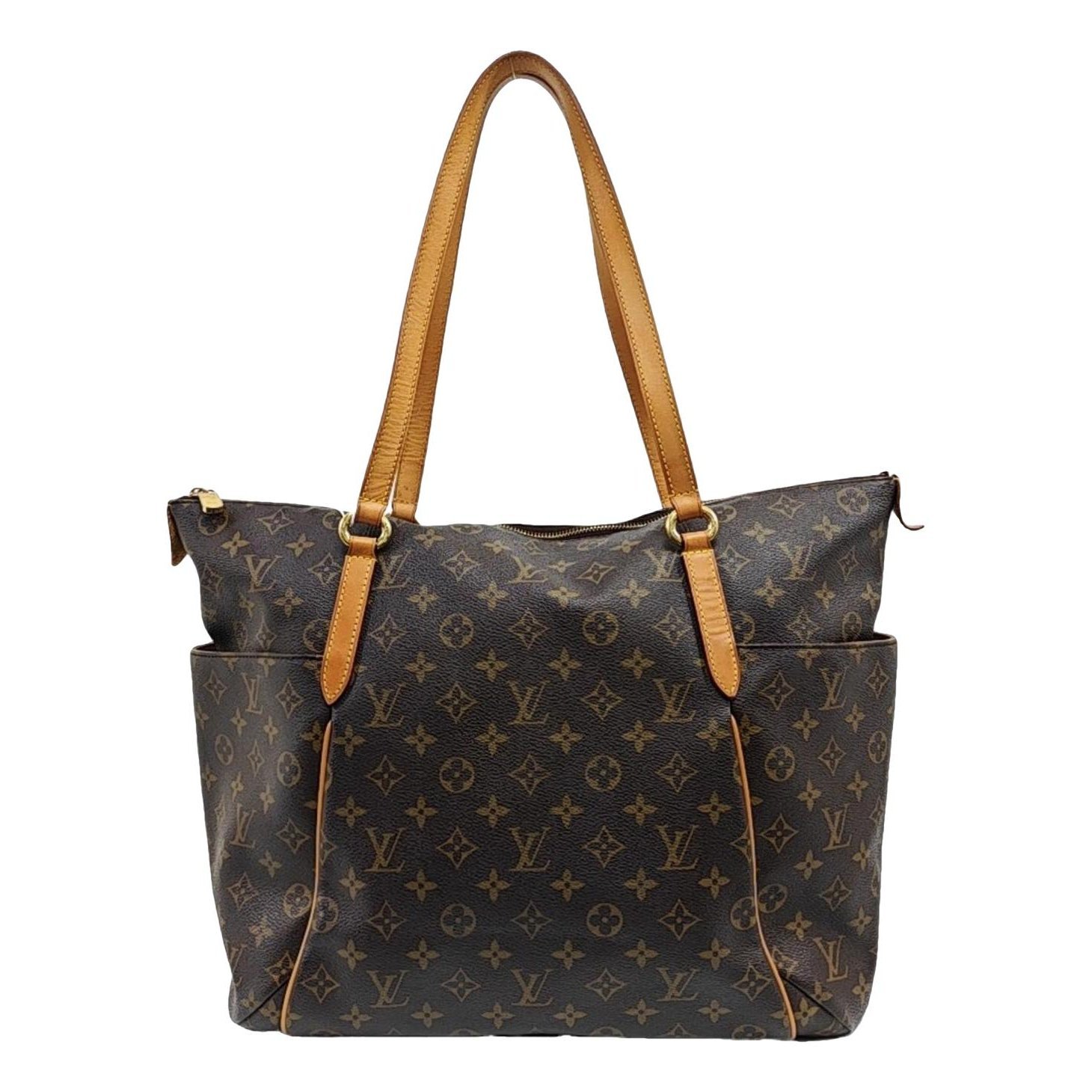 Totally leather handbag