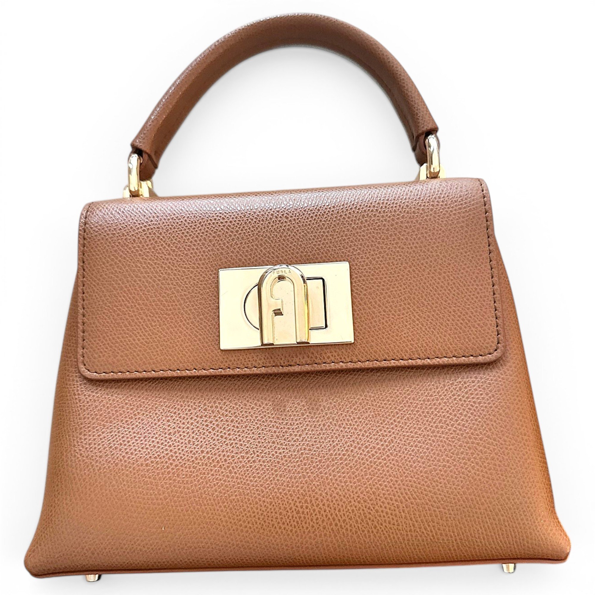 Leather handbag