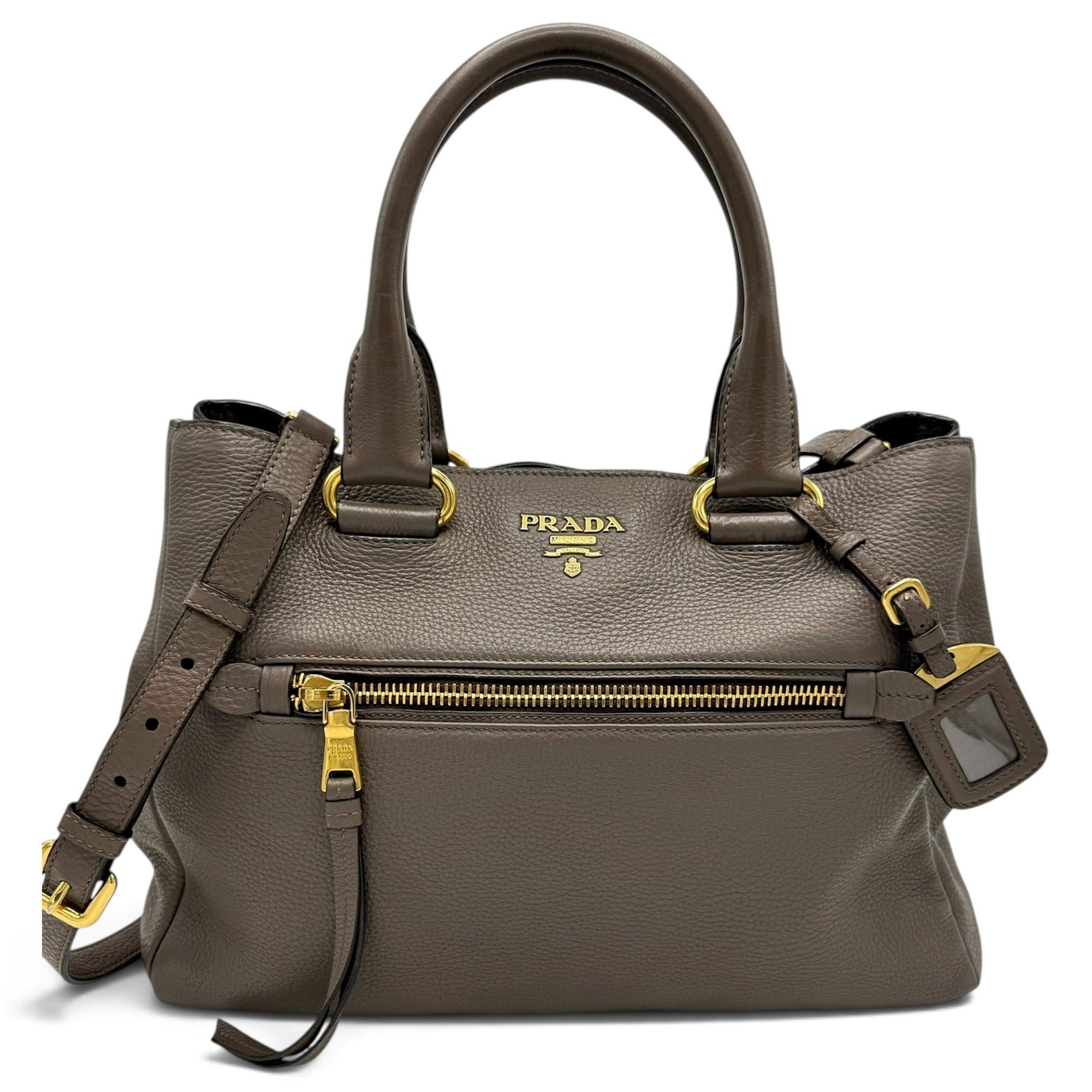 Leather handbag