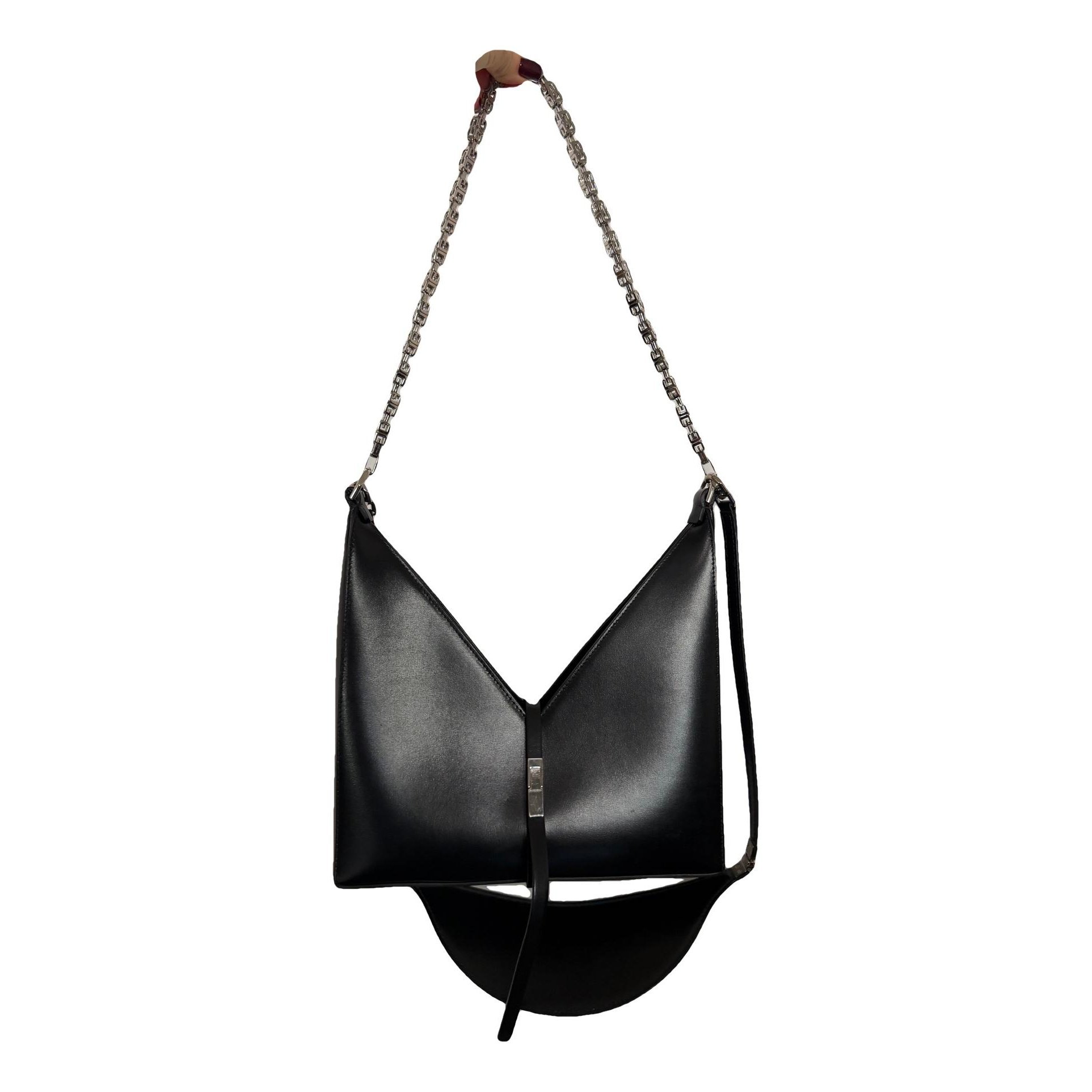 Cut Out leather handbag