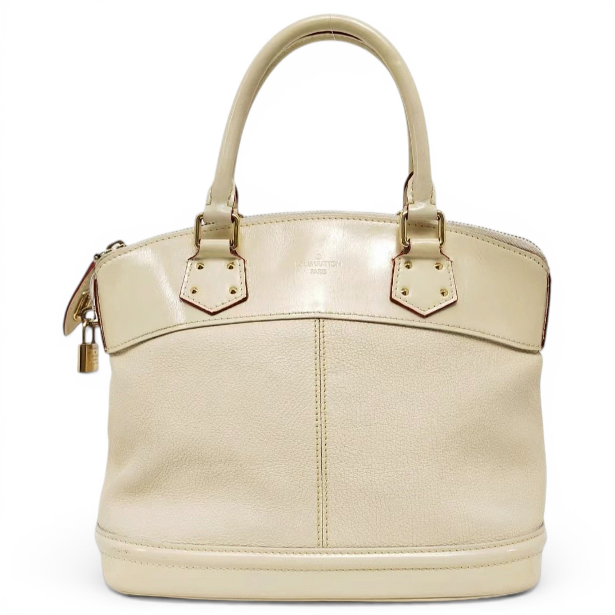 Lockit leather handbag