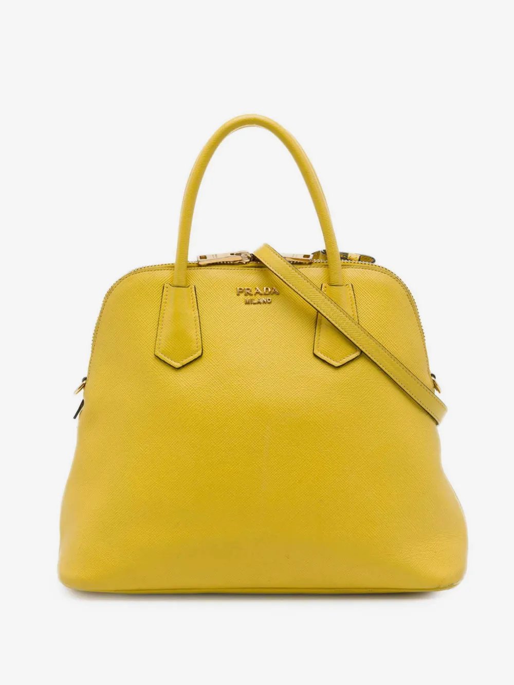2010-2026 Large Saffiano Cuir Dome satchel