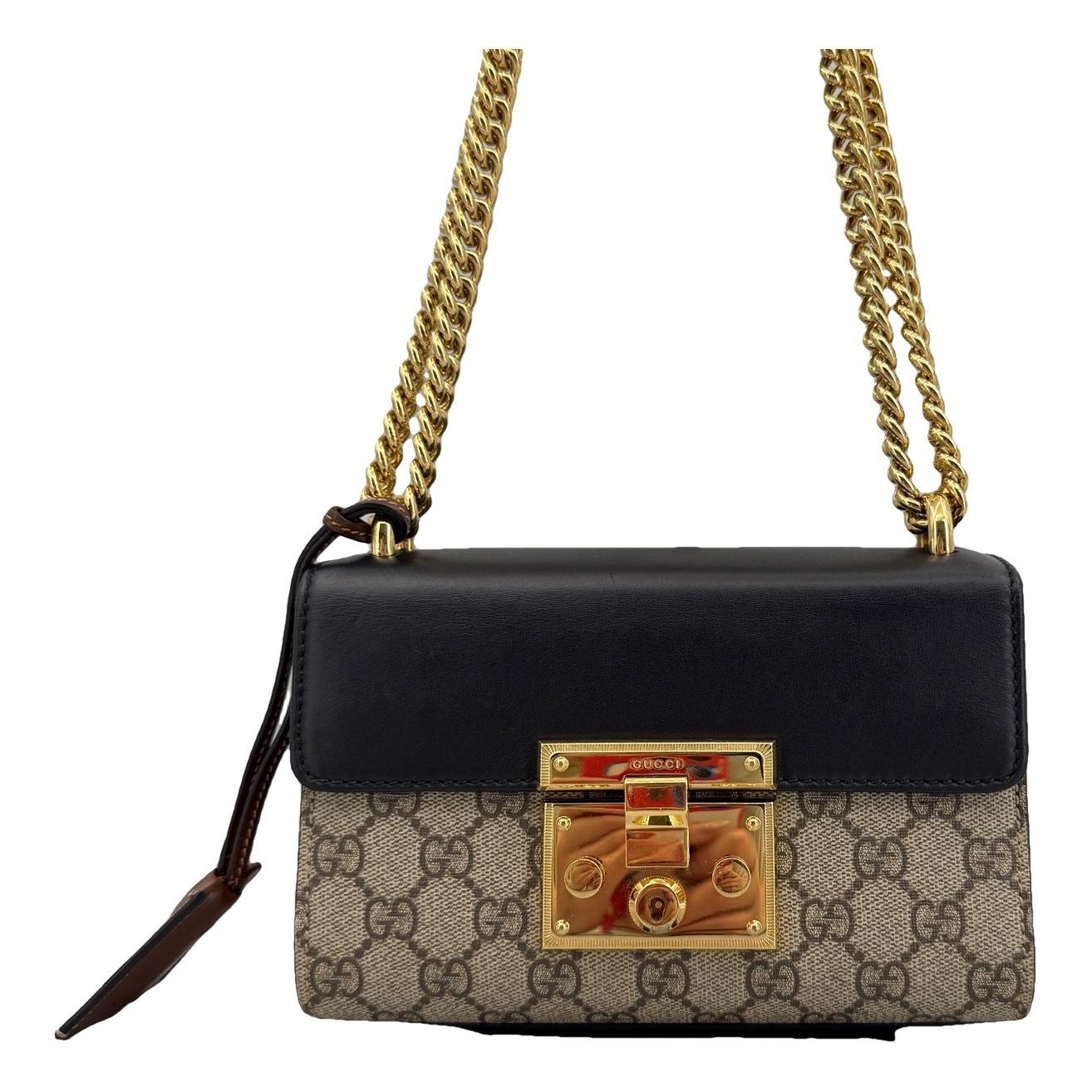 Padlock cloth handbag