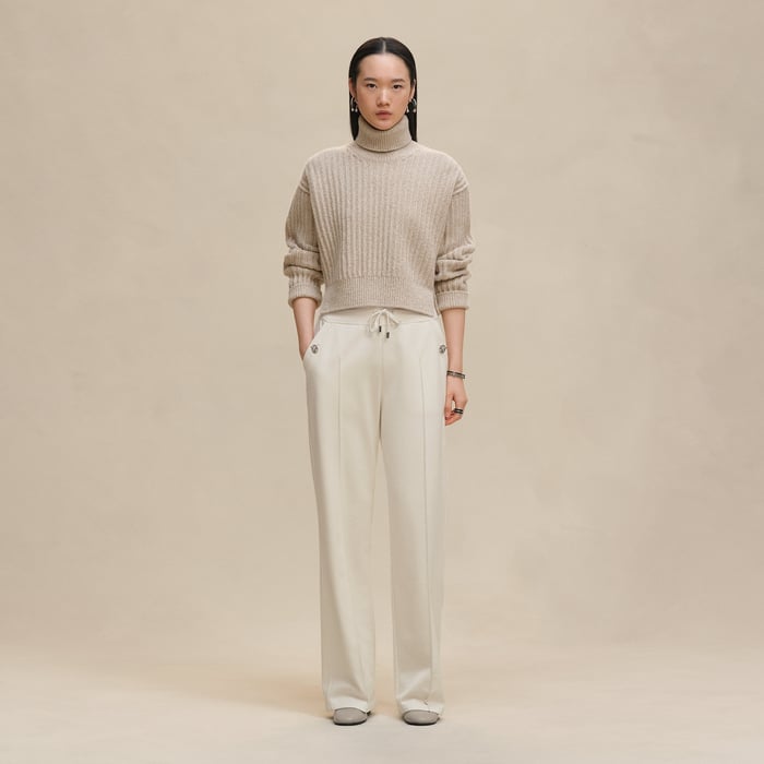 Blanc Cassé Loose Fit Pants