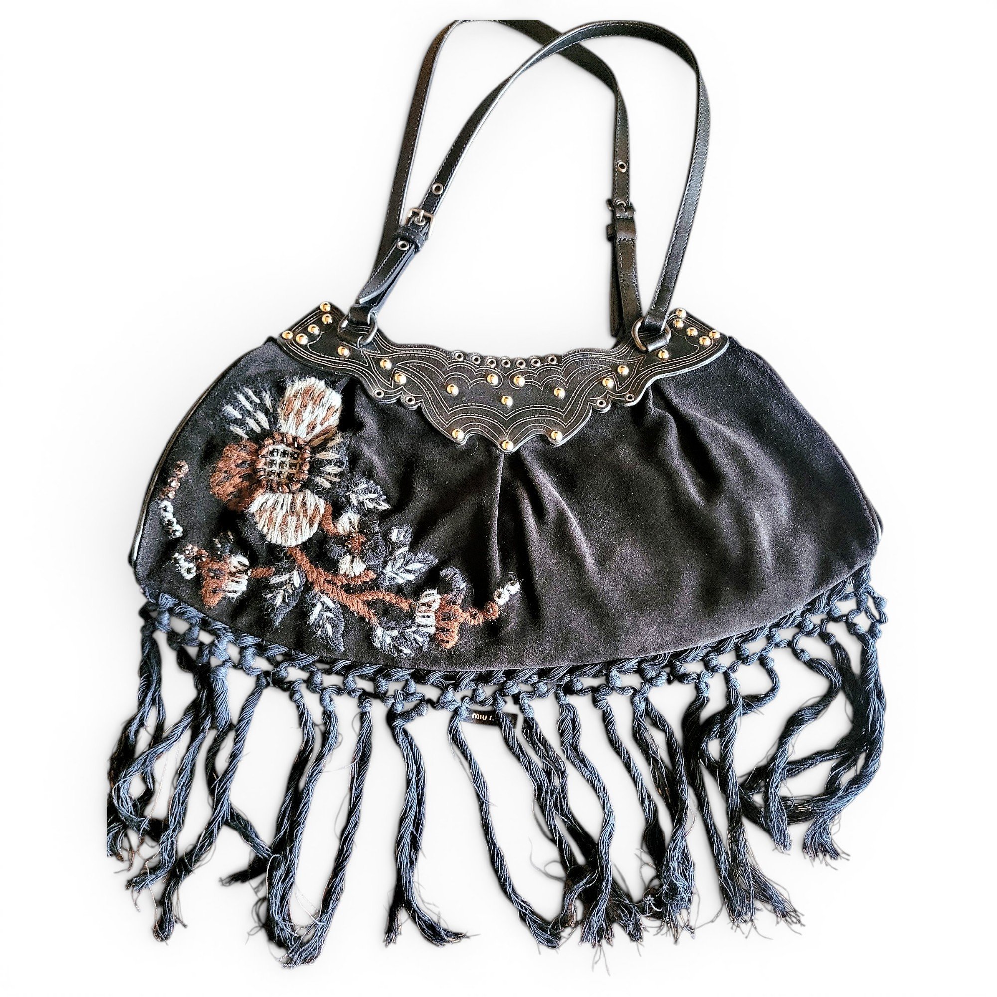Leather handbag