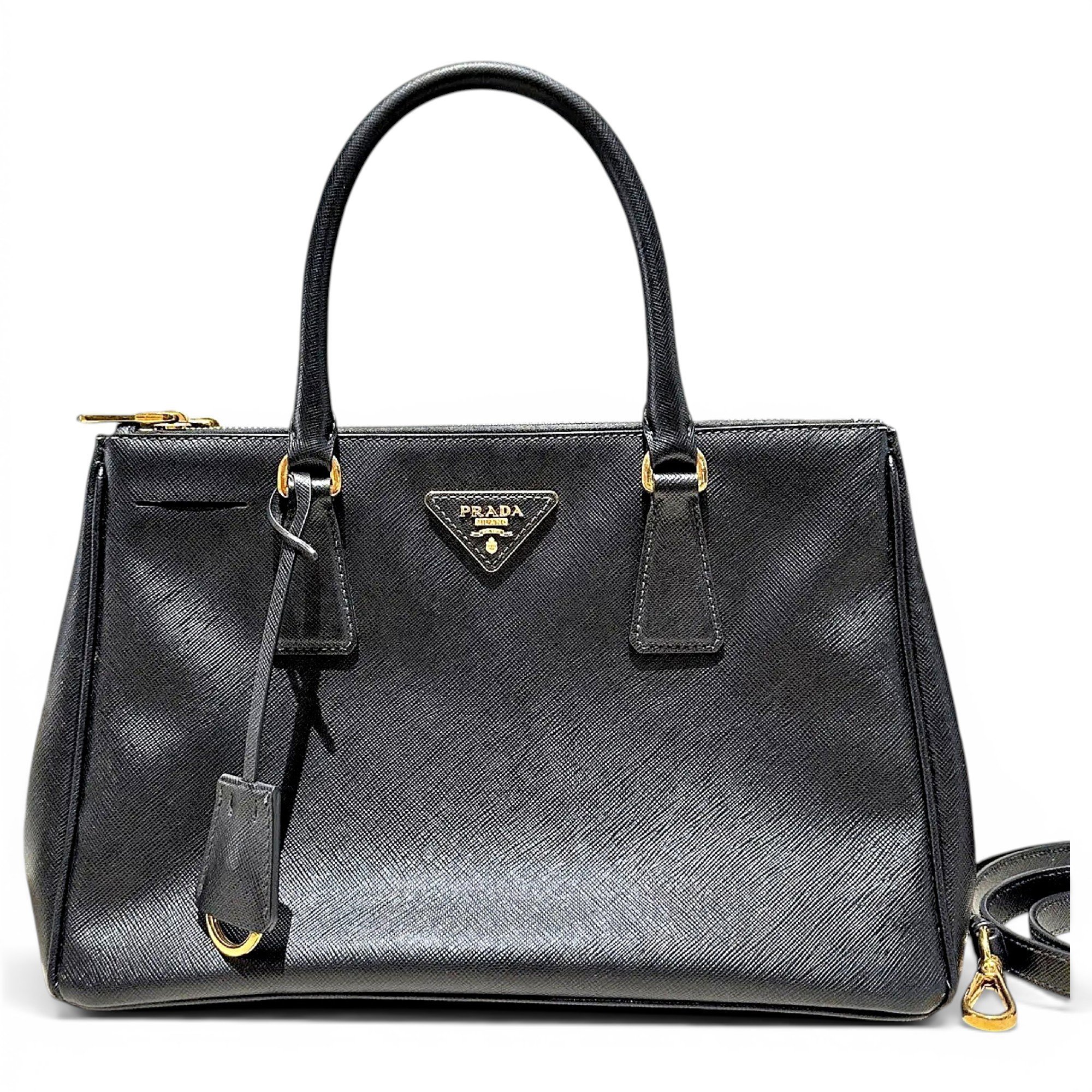 Galleria leather handbag