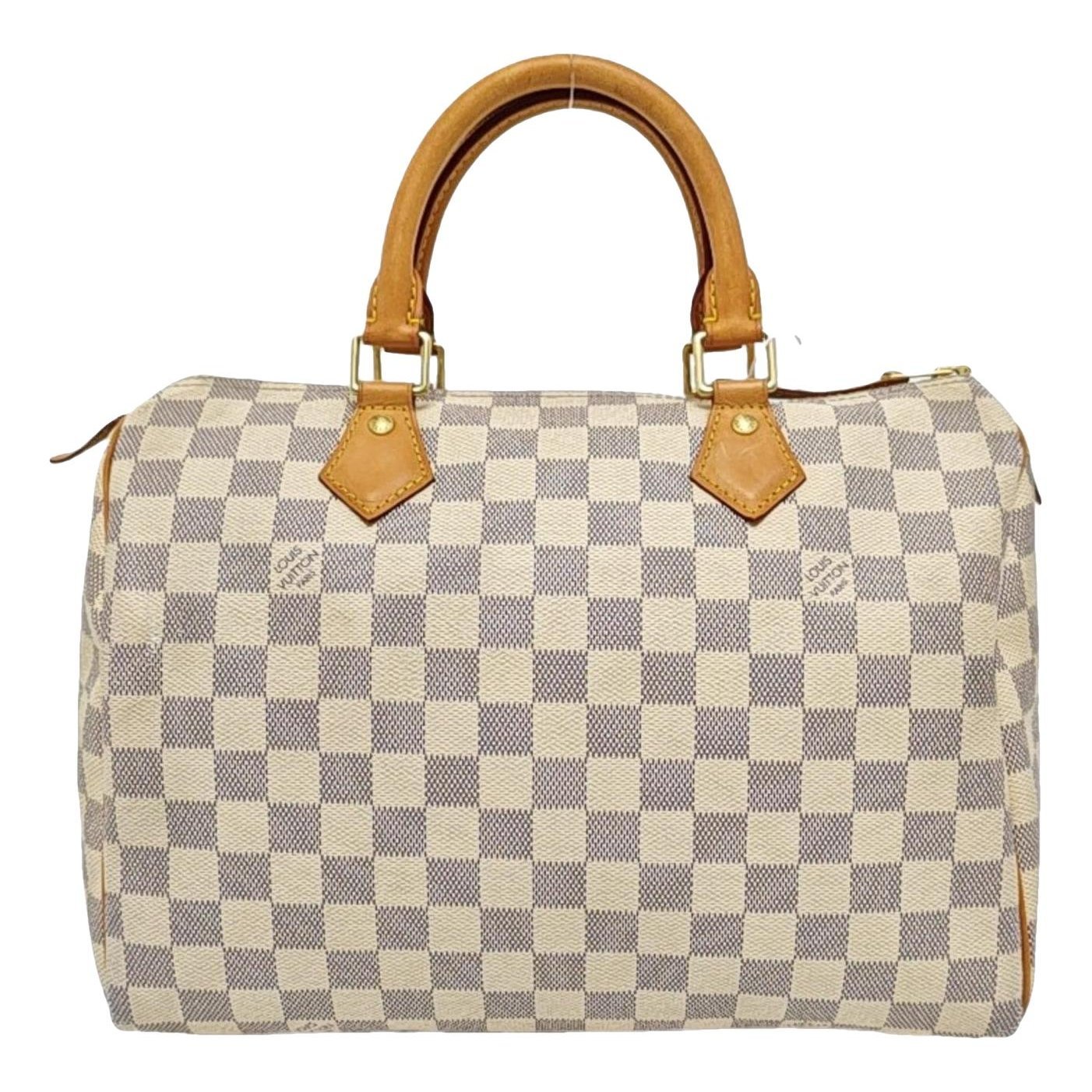Nano Speedy / Mini HL leather handbag