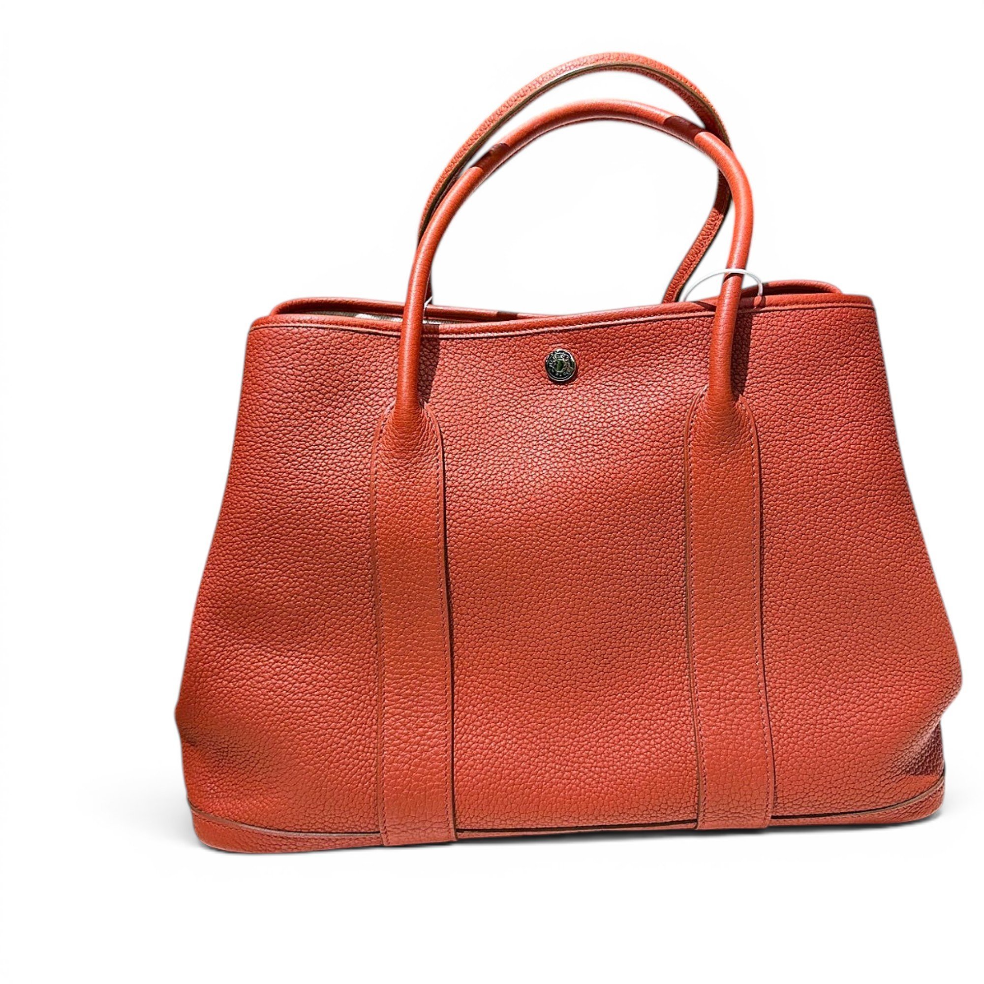 Garden Party leather handbag