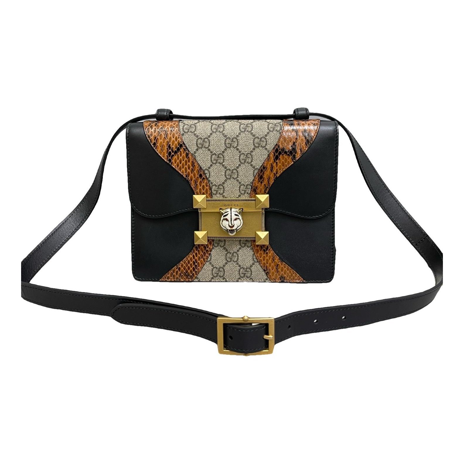 Osiride leather handbag