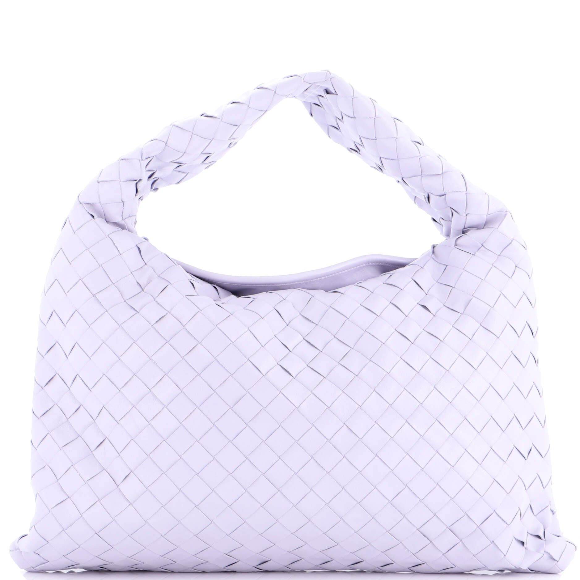 Bottega Veneta Hop Hobo Intrecciato Leather Small