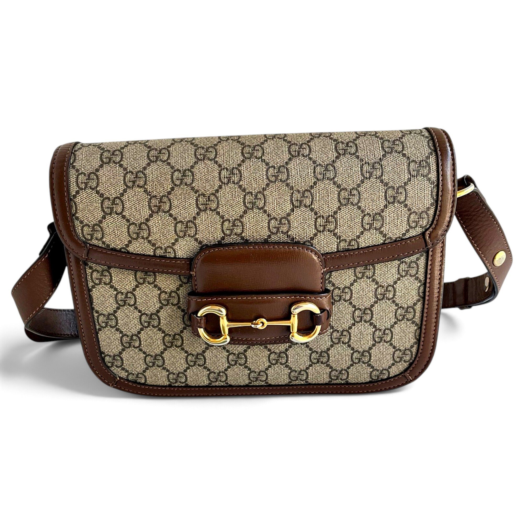 1955 leather handbag