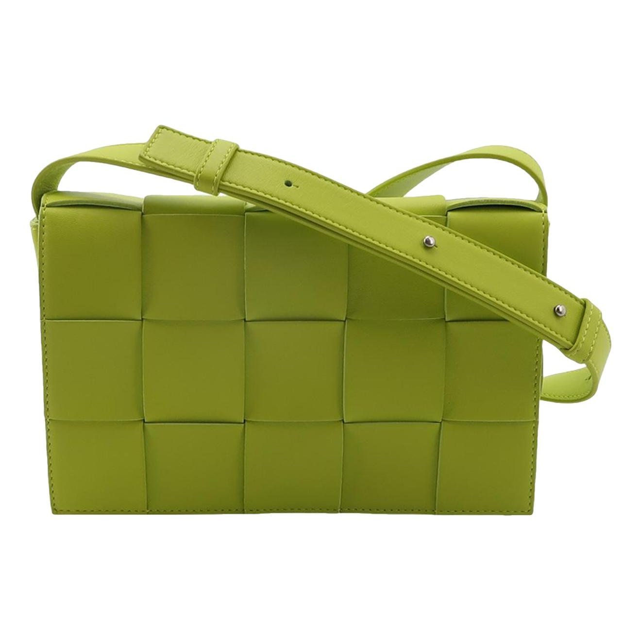 Brick Cassette leather handbag