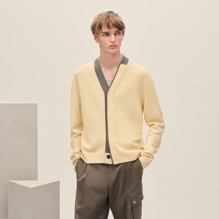 Vanille "Detail Colore" Buttoned Cardigan