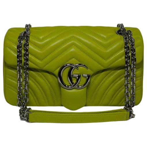 GG Marmont Flap leather crossbody bag