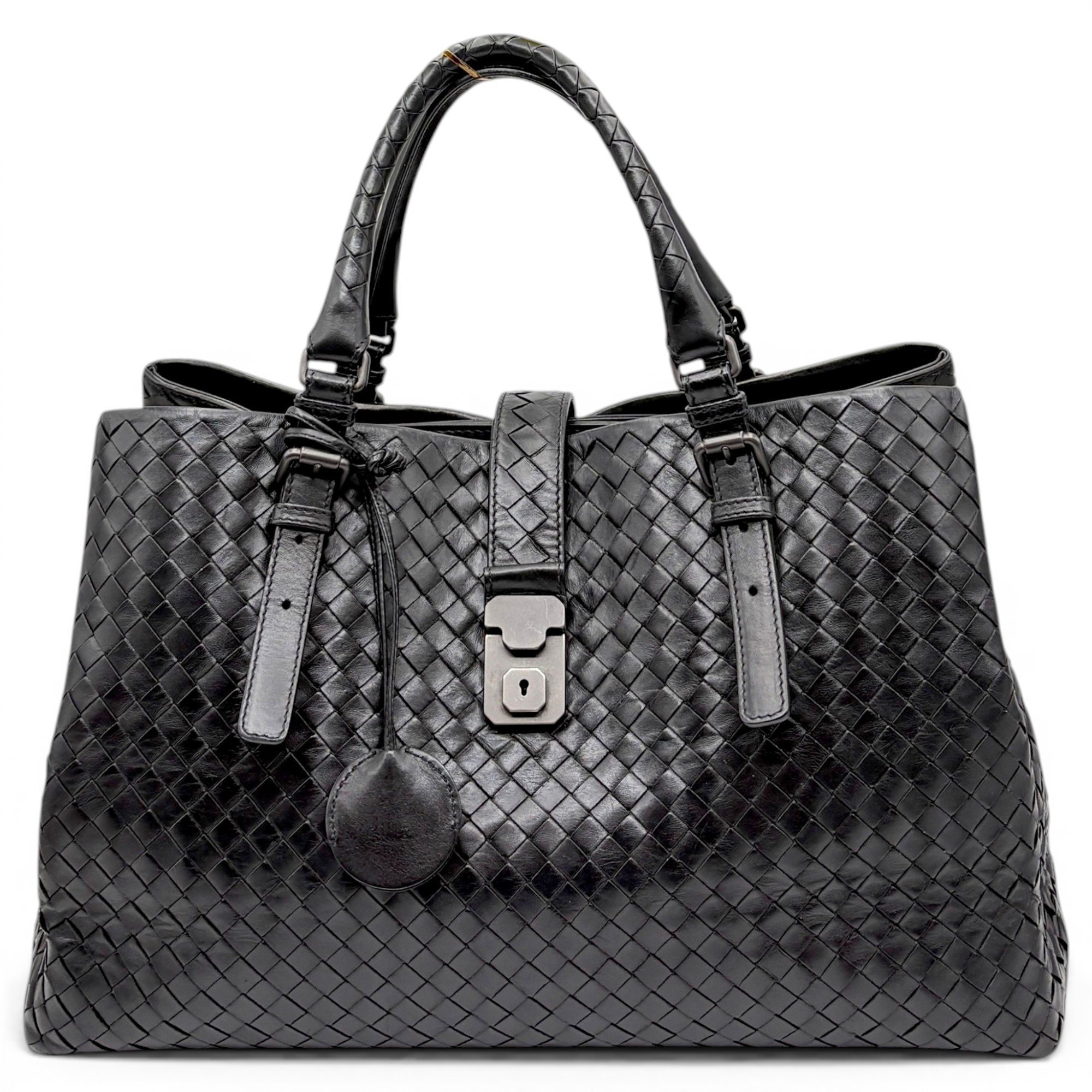 Roma leather tote
