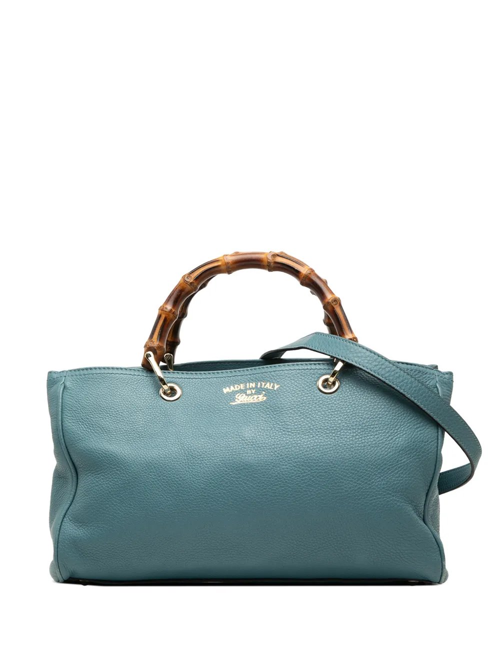2000-2015 Medium Calfskin Bamboo Shopper satchel
