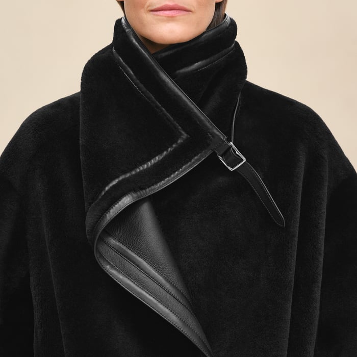 Noir Reversible Coat