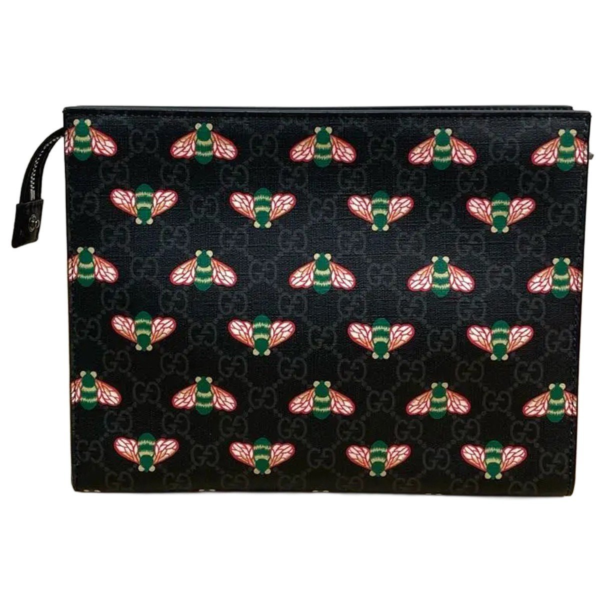 Vinyl clutch bag