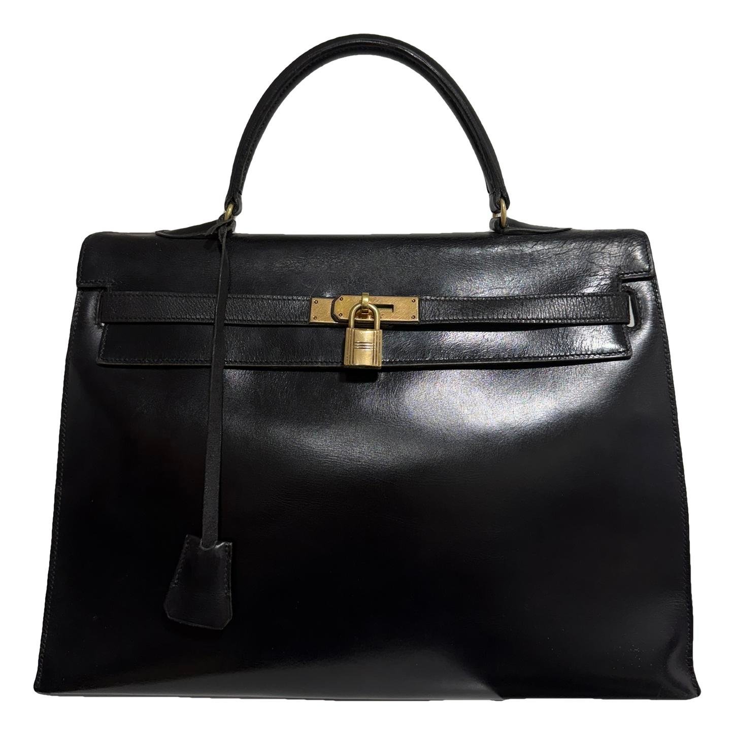 Kelly 35 leather handbag