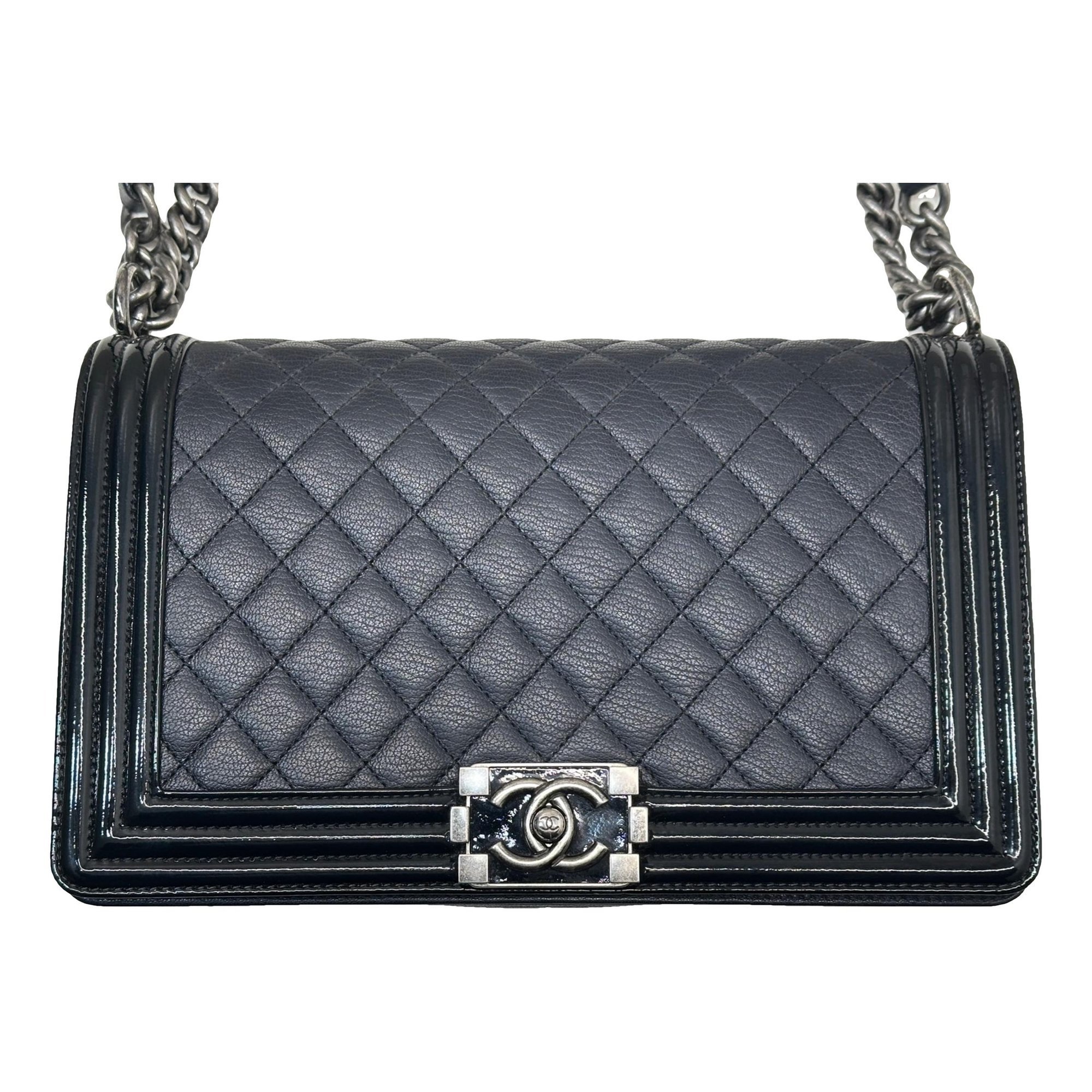 Boy leather crossbody bag