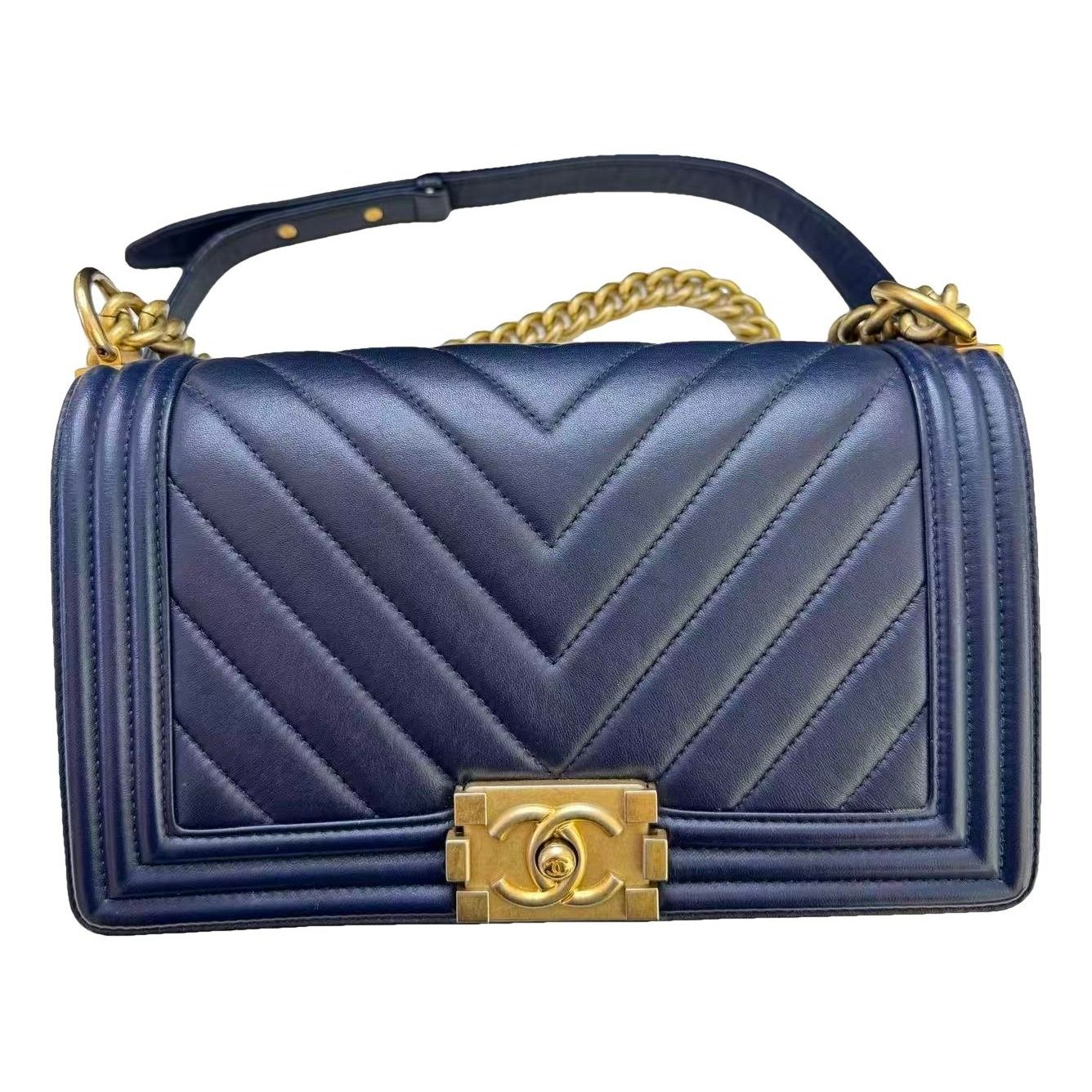 Boy leather crossbody bag