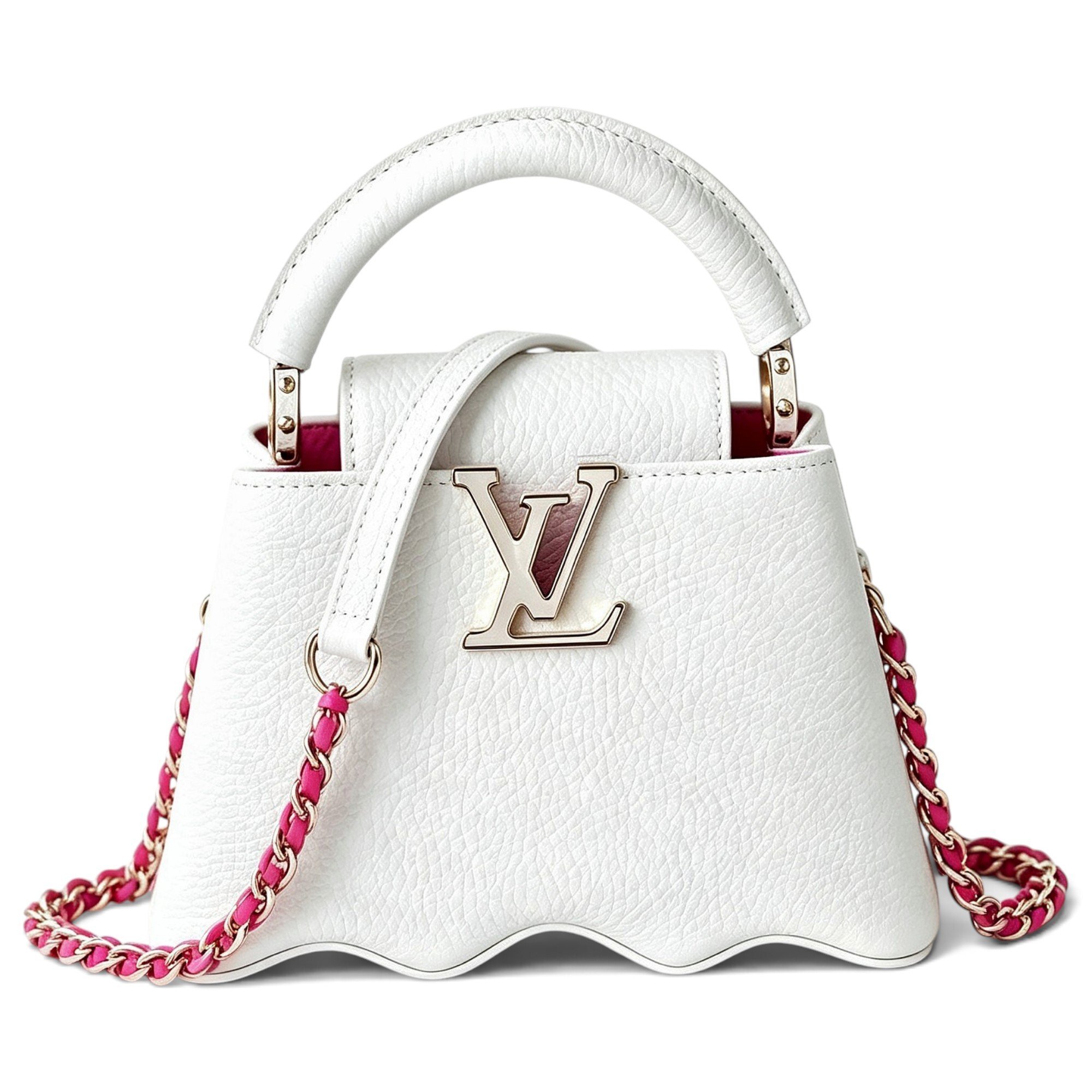 Capucines leather handbag