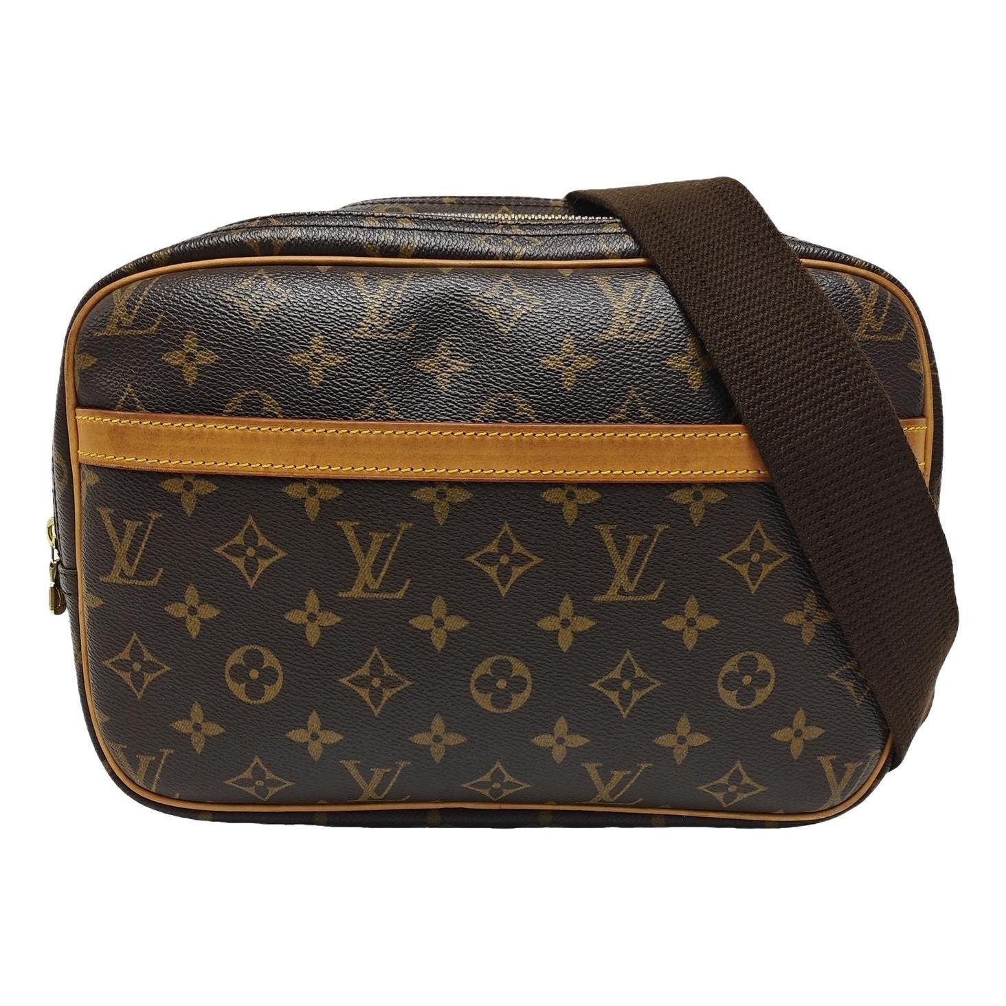 Reporter leather handbag